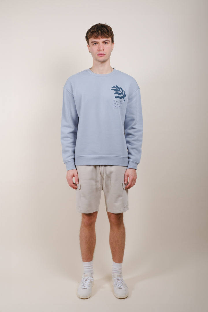 Men's 7-inch Core Fleece Cargo Short featuring a relaxed fit
#color_sand