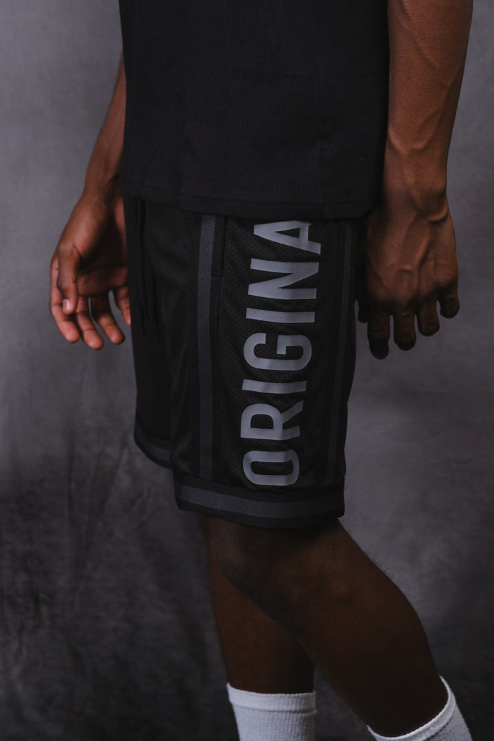 Men’s Comfortable Originals basketball shorts #color_black