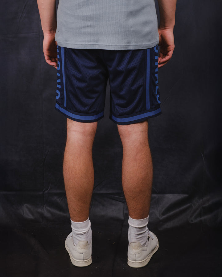 Originals Nylon Paneled Basketball Shorts 
#color_french-navy
