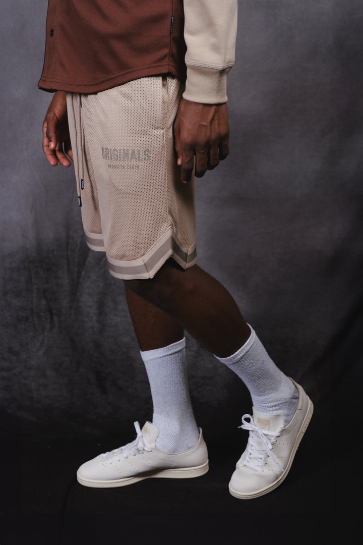 Breathable Originals Retro Mesh Shorts for men
#color_pumice-stone