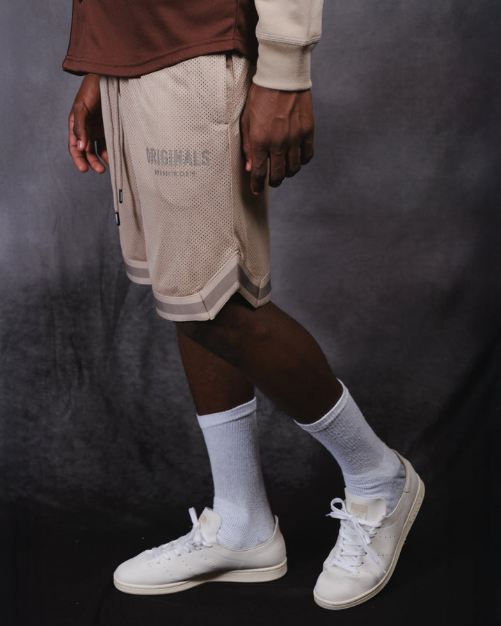 Men’s Originals Retro Mesh Shorts with soft, airy fabric
#color_pumice-stone