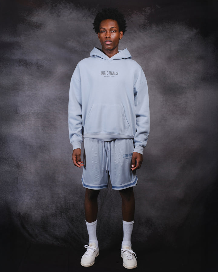 Men's Originals Retro Mesh Shorts with breathable fabric and relaxed fit
#color_quarry