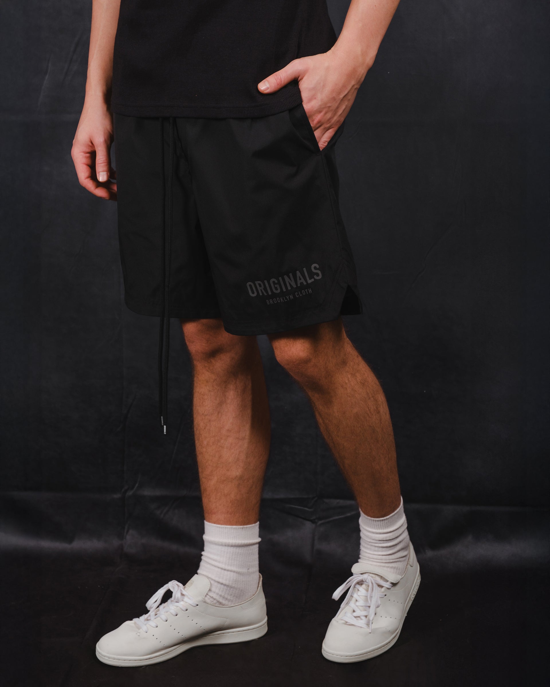 Classic Originals Retro Stretch Shorts for men  #color_black