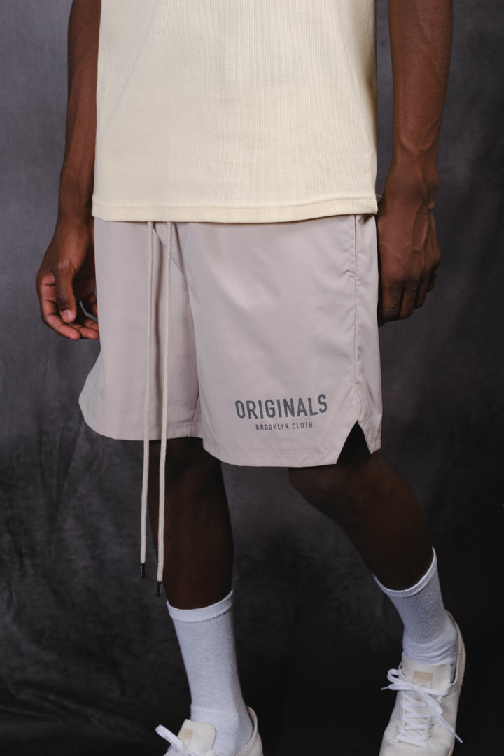 Originals Retro Stretch Shorts for men 
#color_sand