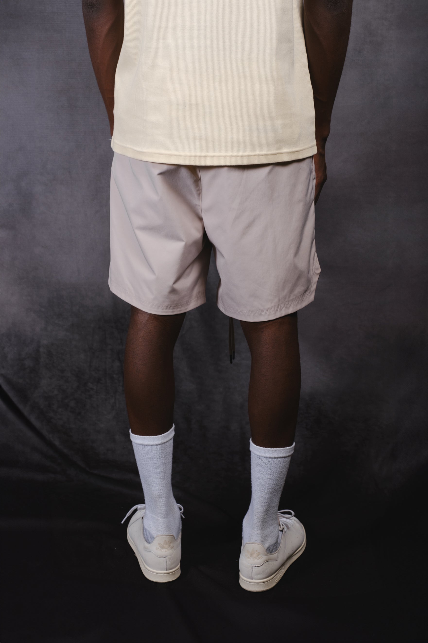 Comfy Originals Retro Stretch Shorts for men #color_sand