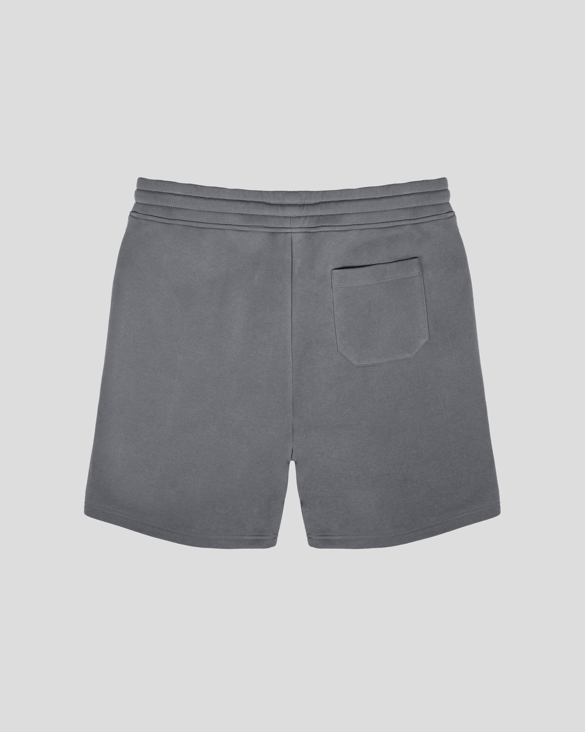 7" Heavy Weight Fleece Shorts in Steel grey