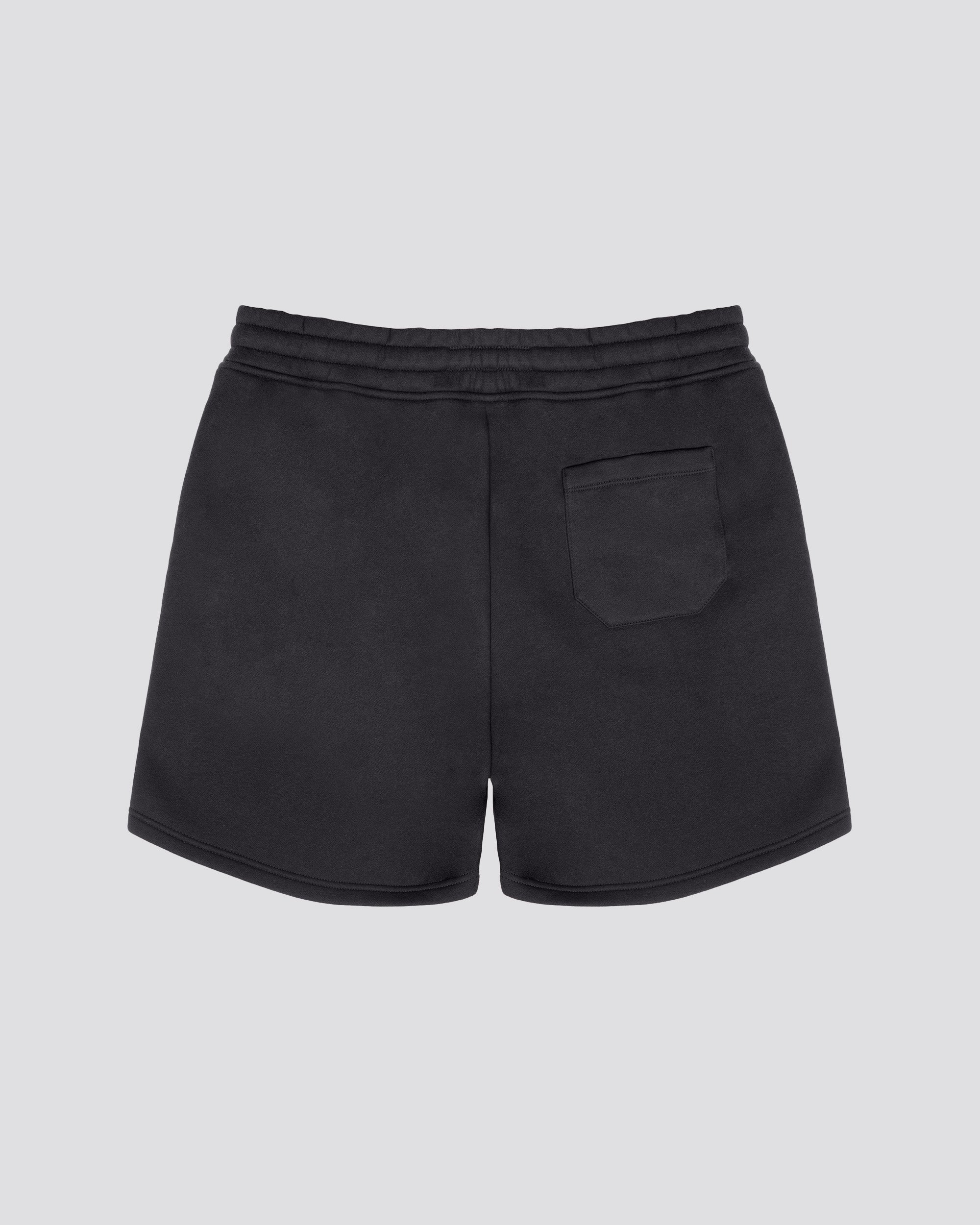 5" Heavy Weight Fleece Shorts in Black