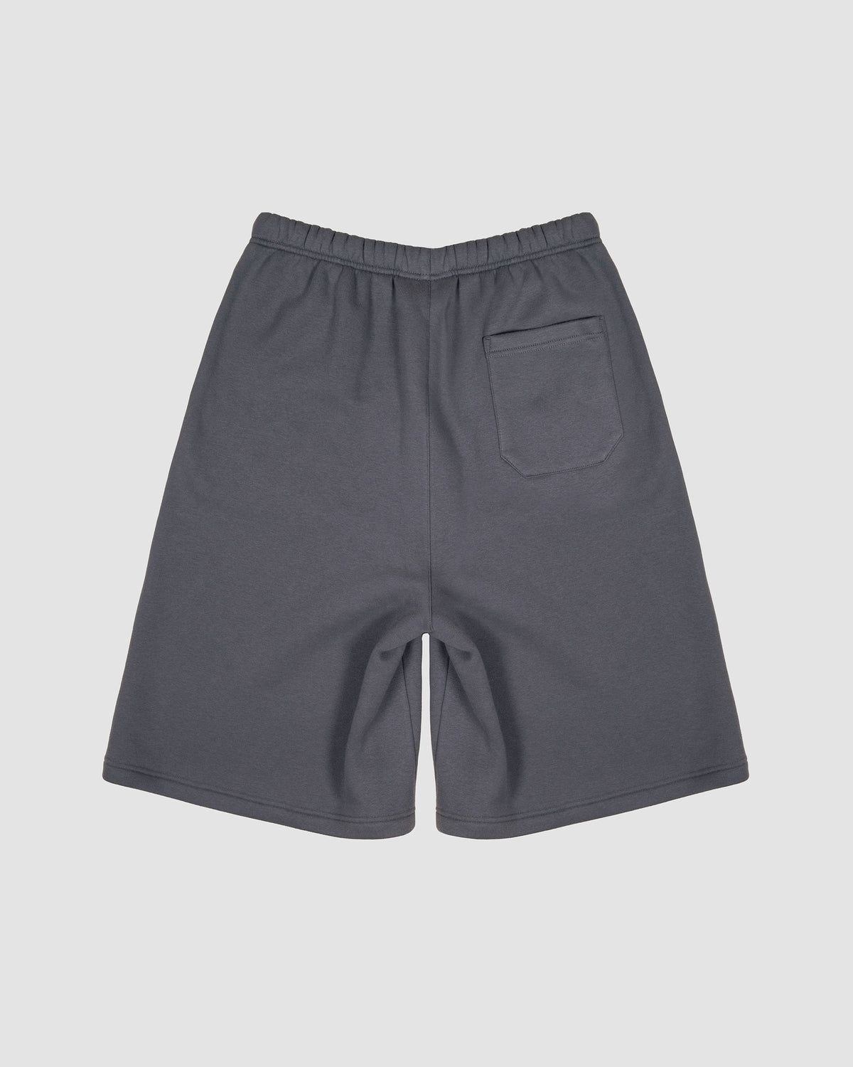 Oversized Sweatshort in Steel grey