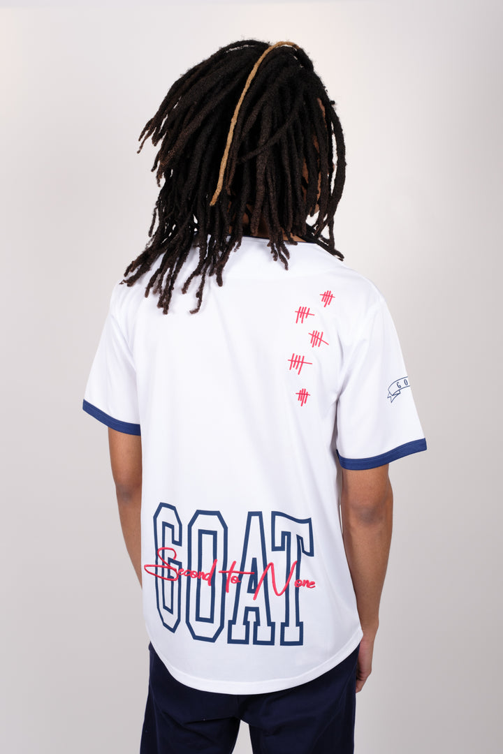 Goat Graphic Baseball Jersey
#color_white