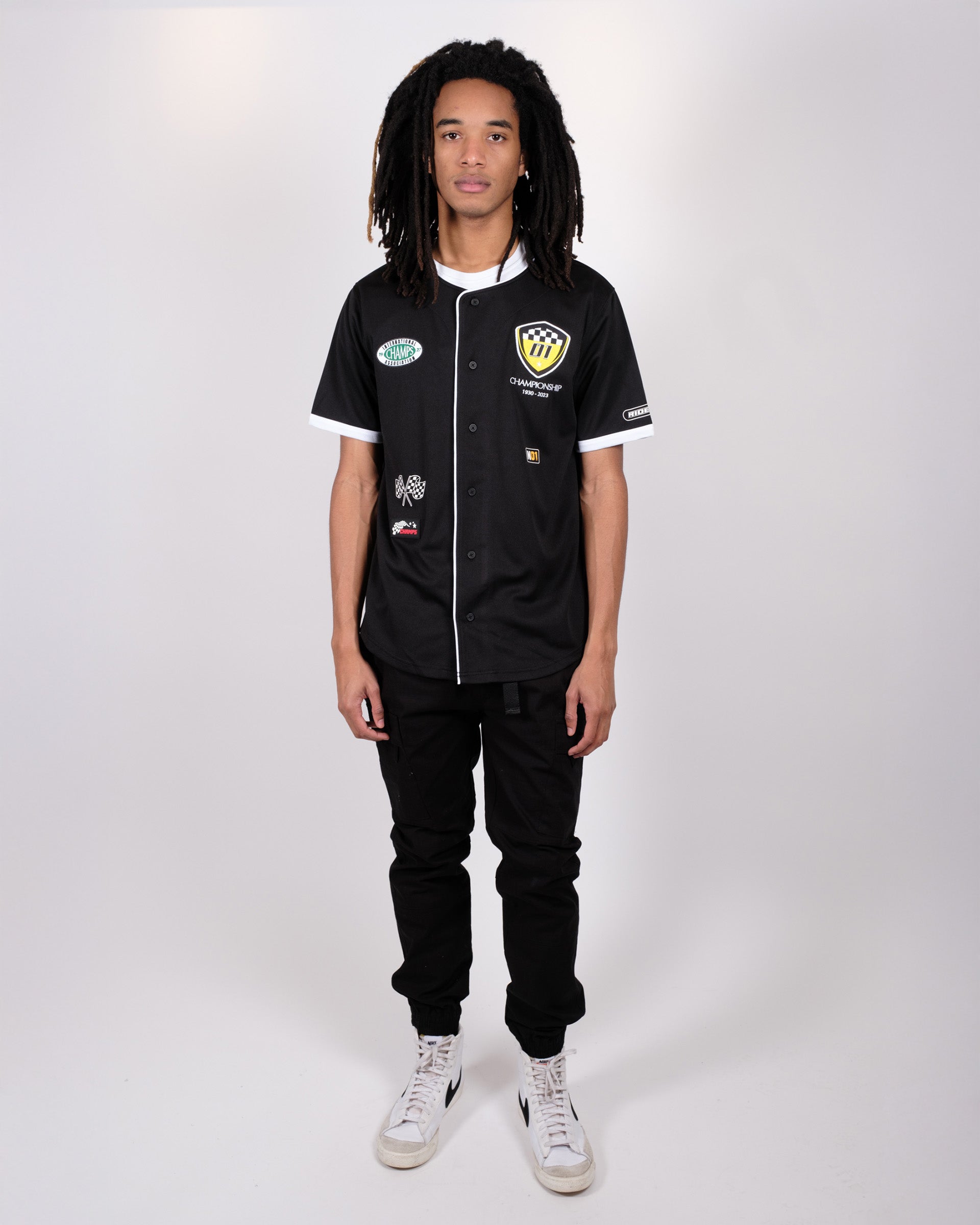 Mesh Baseball Jersey| Racing Vibes| Brooklyn Cloth