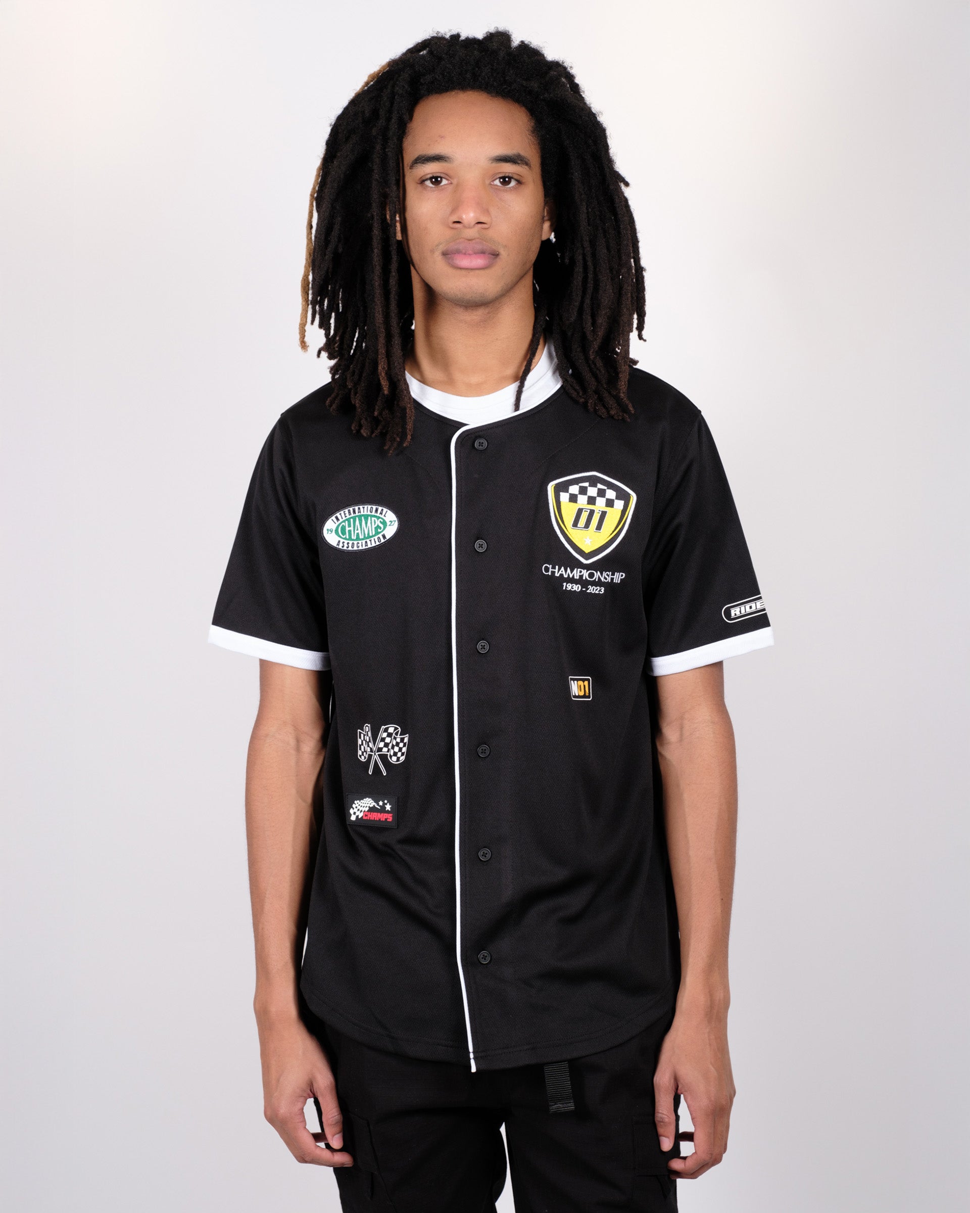 Mesh Baseball Jersey| Racing Vibes| Brooklyn Cloth