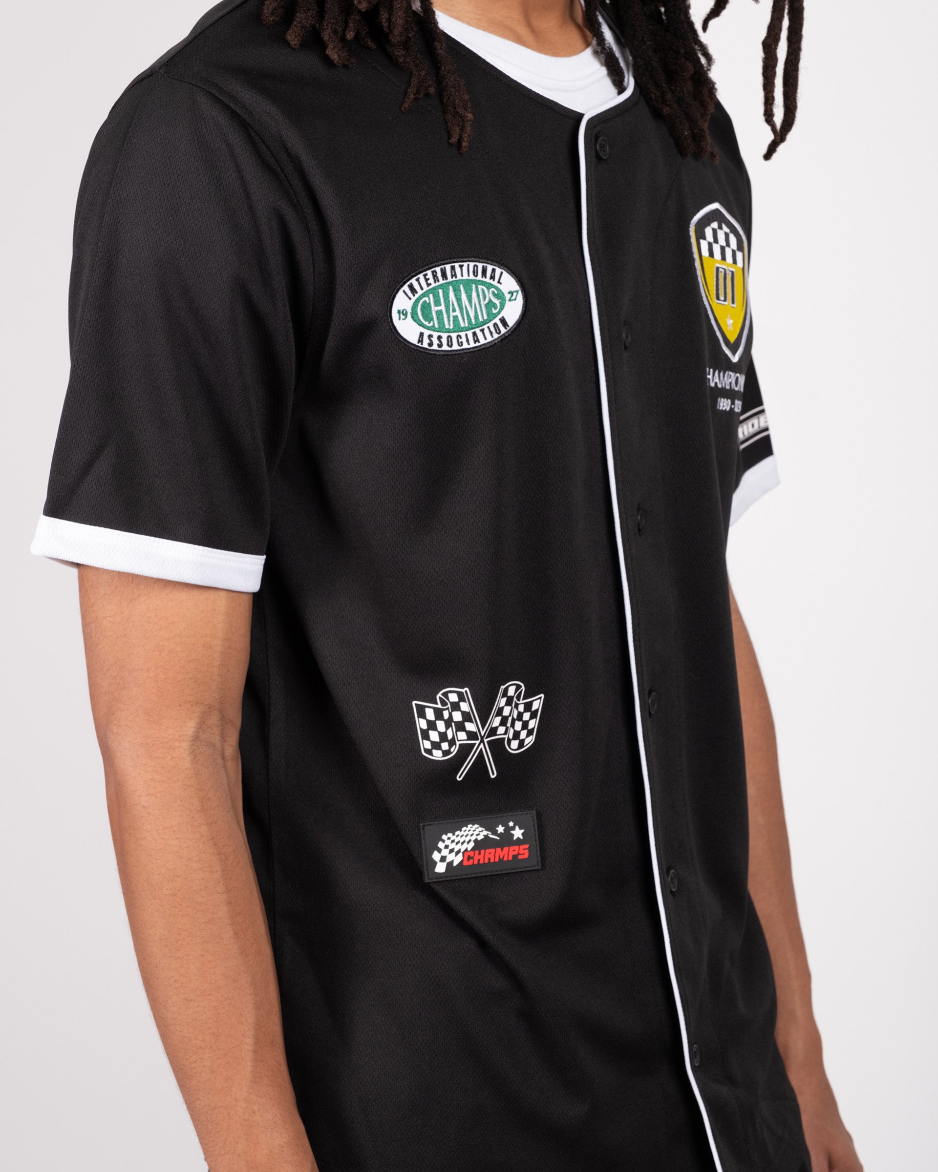 Mesh Baseball Jersey| Racing Vibes| Brooklyn Cloth