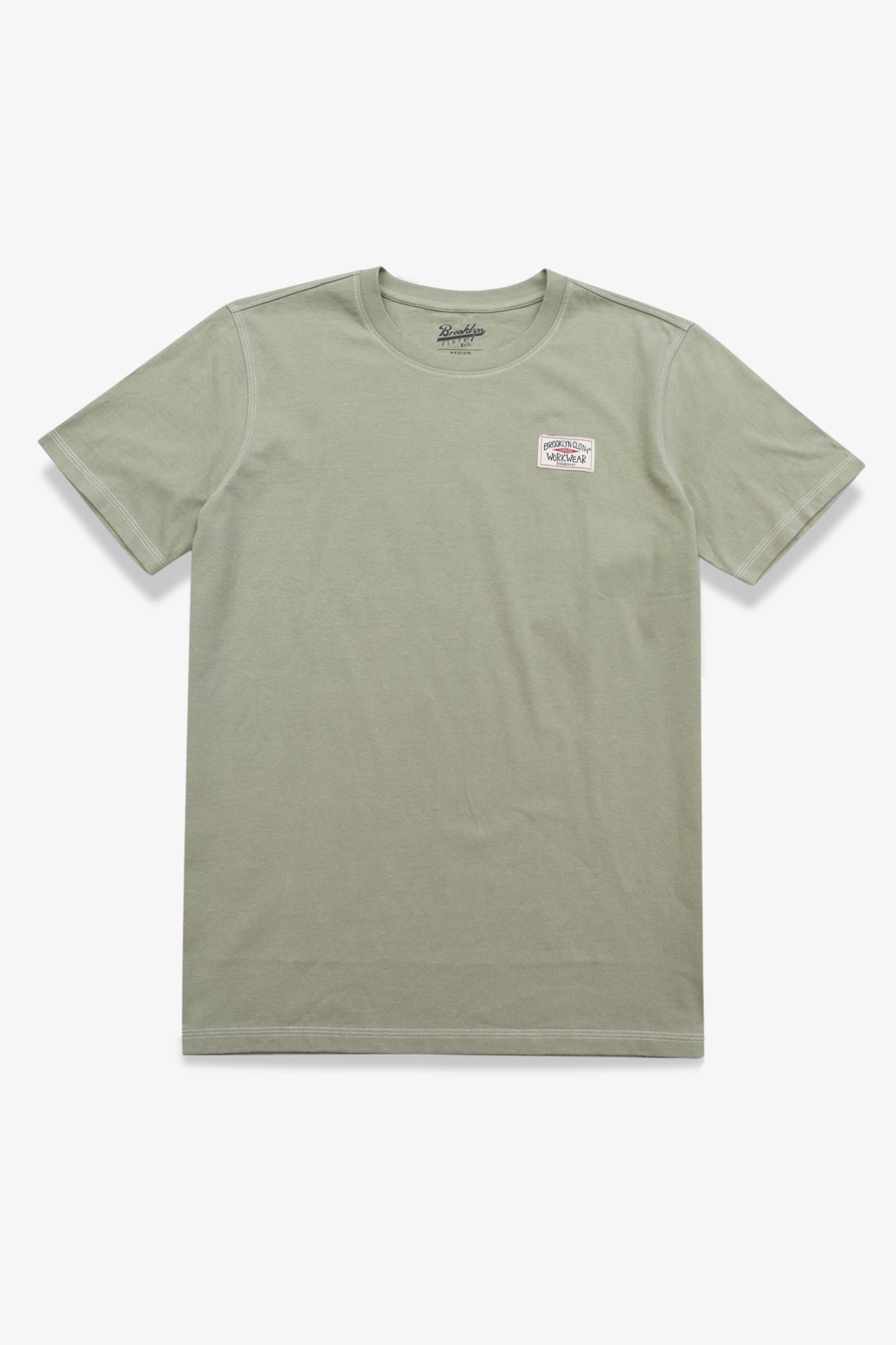 Contrast stitch pocket tee cheap
