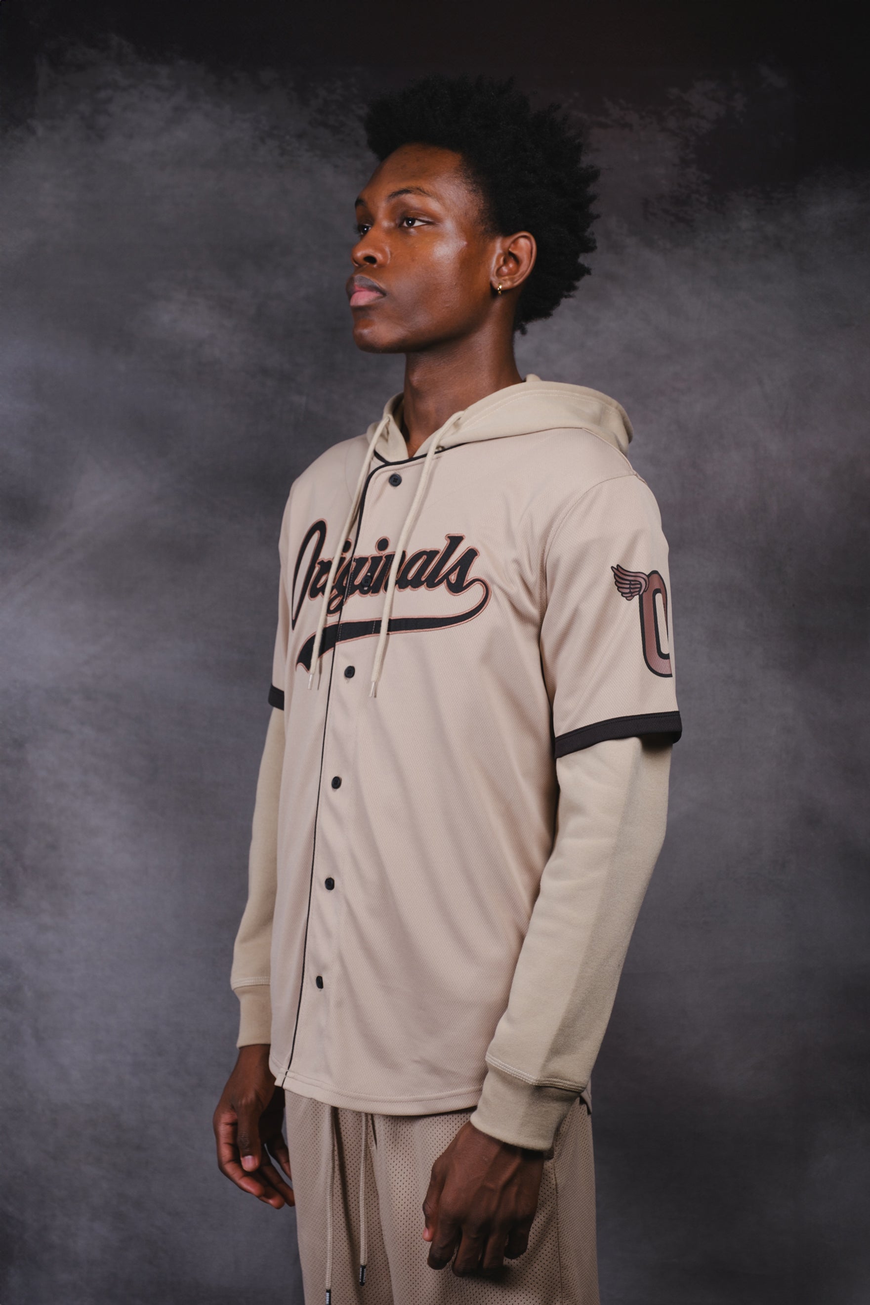 Originals men’s oversized baseball style jersey
#color_pumice stone