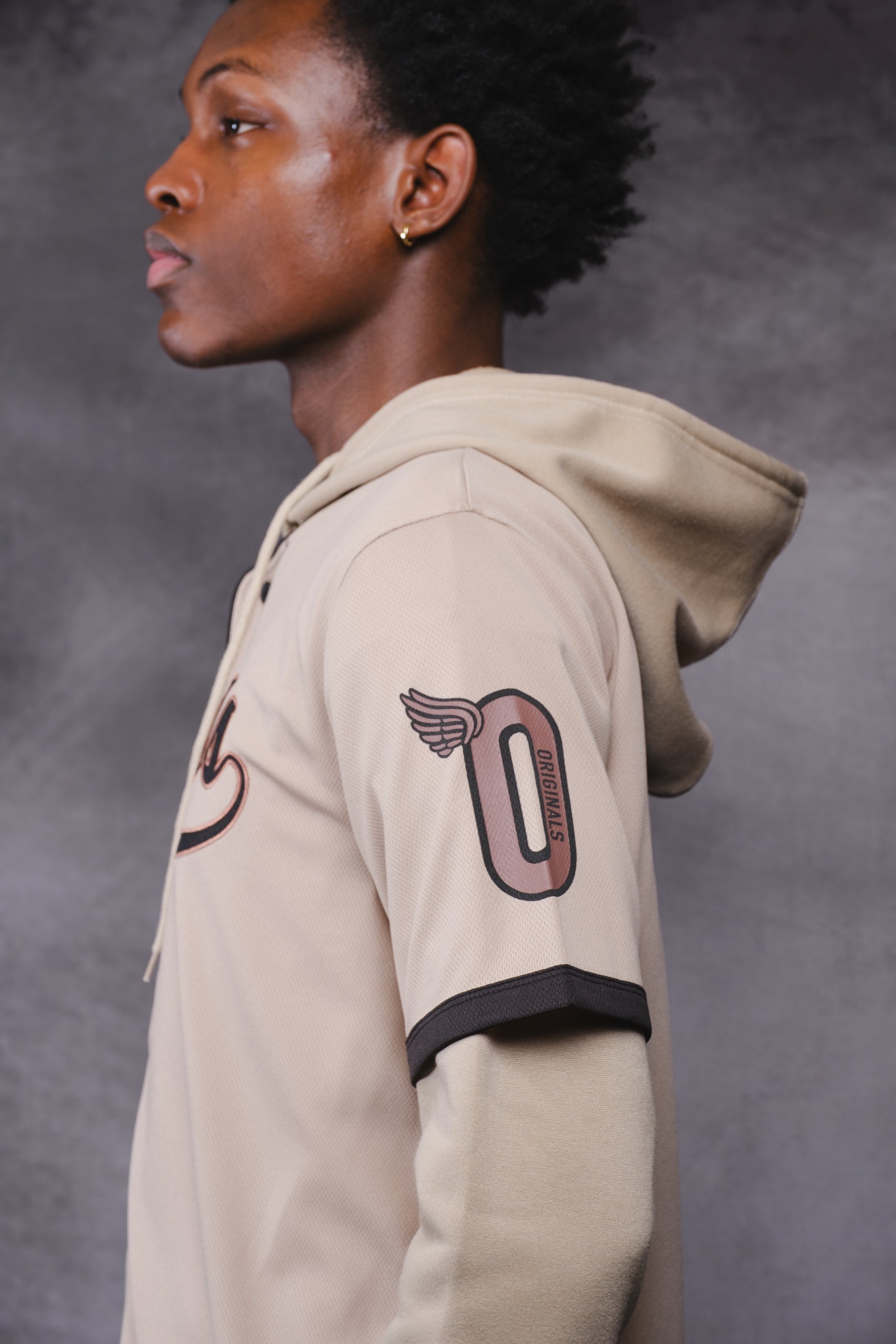 Loose fit Originals baseball jersey for men
#color_pumice stone