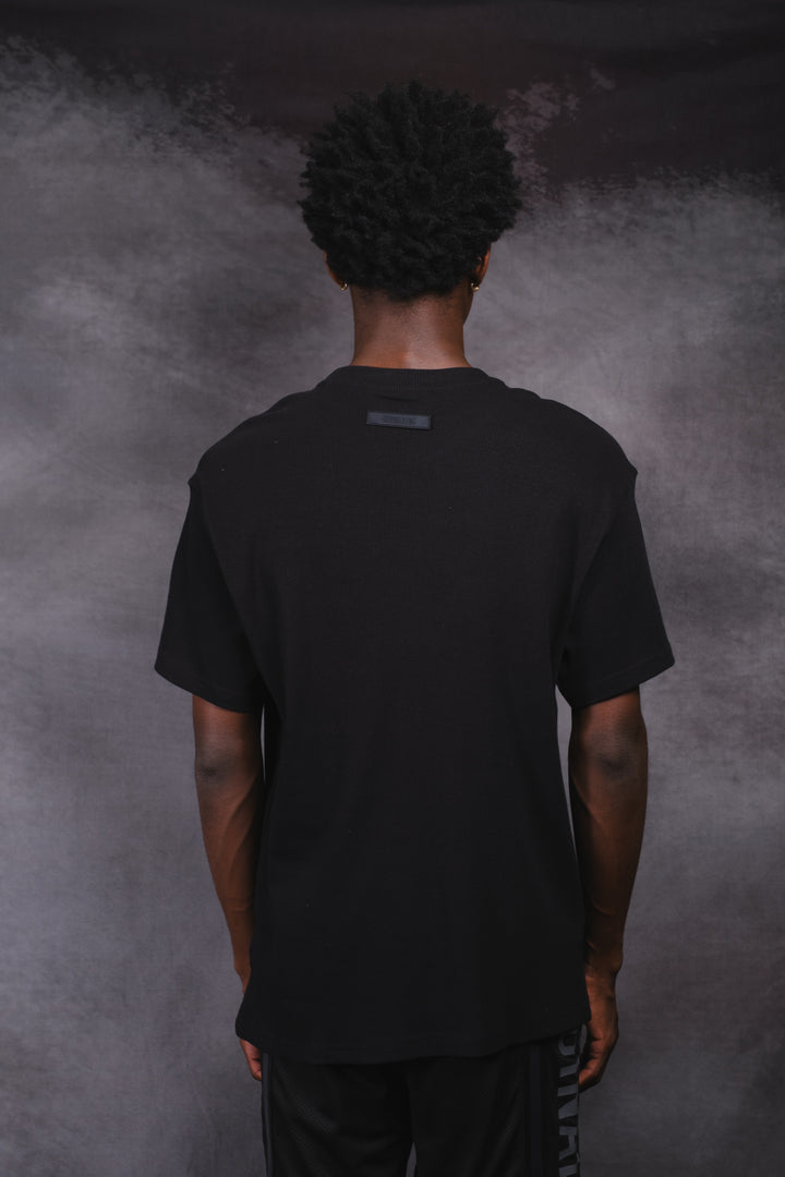 Men’s Originals Ribbed Tee, casual fit with ribbed design
#color_black