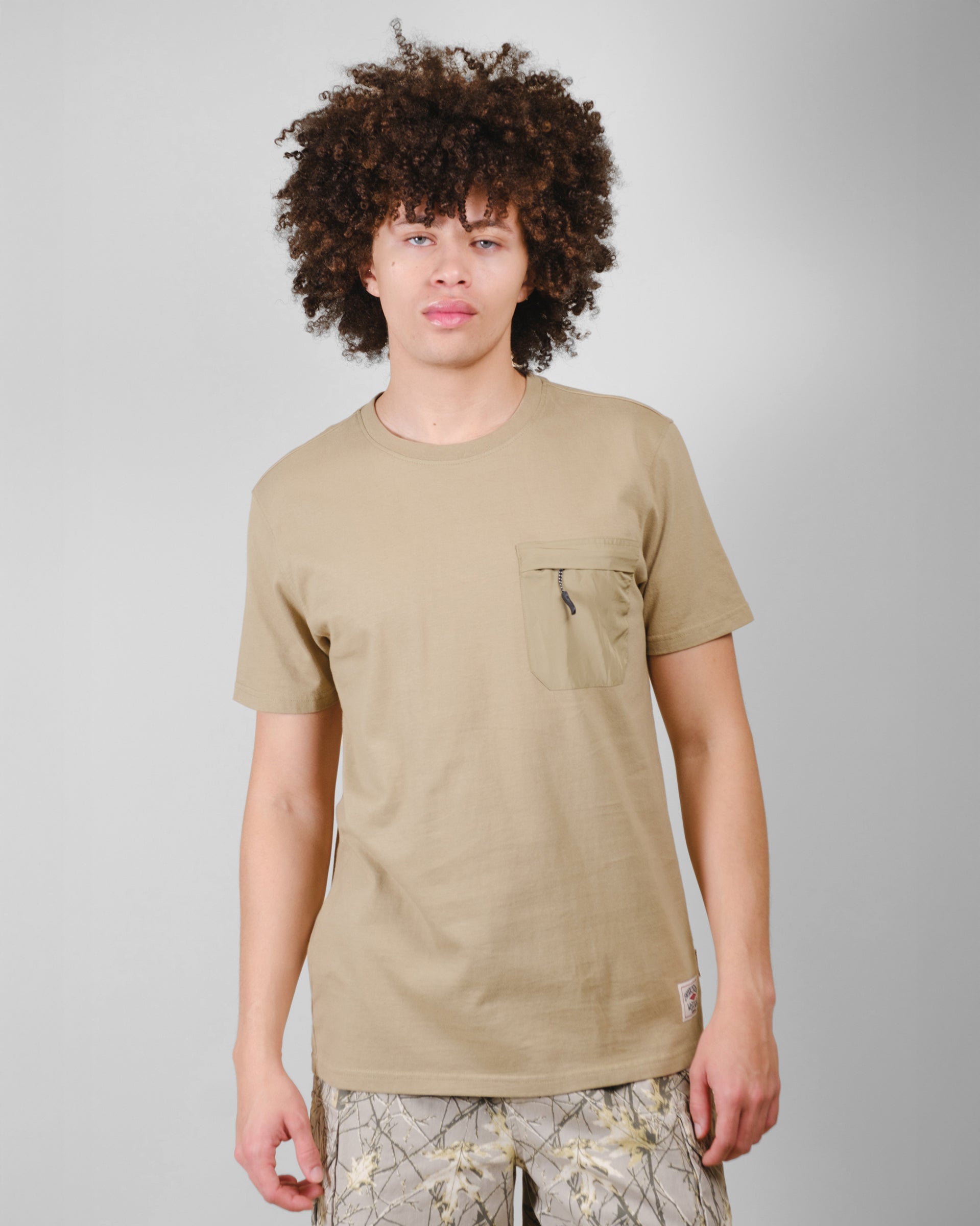HOLIDAY　SUPPLEX NYLON BIG SHIRT Premium Heavy Weight Nylon Zip Tee | Brooklyn Cloth