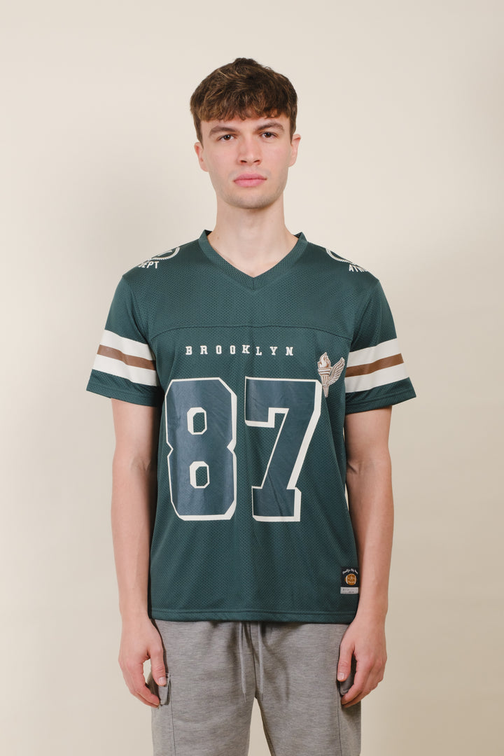 87 Athletic Dept Mesh Football Jersey
#color_hunter-green