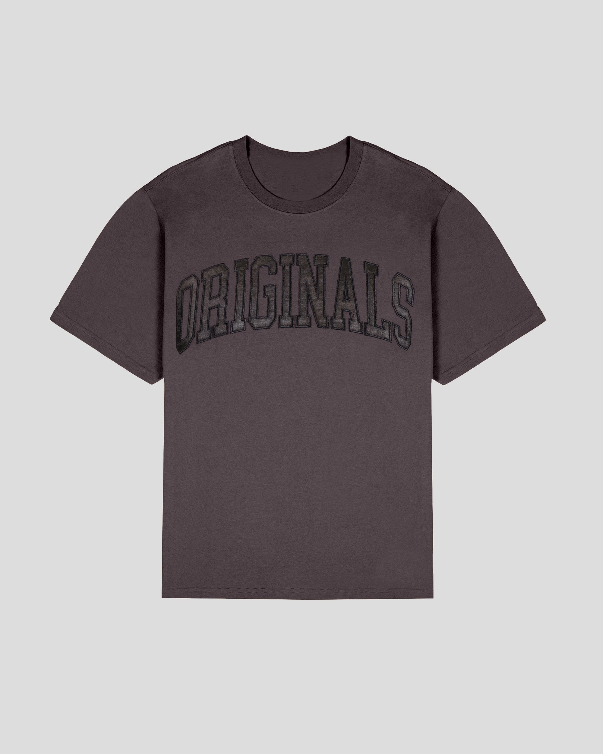 Originals Satin Applique Ribbed Tee | Mens Tops | Brooklyn Cloth