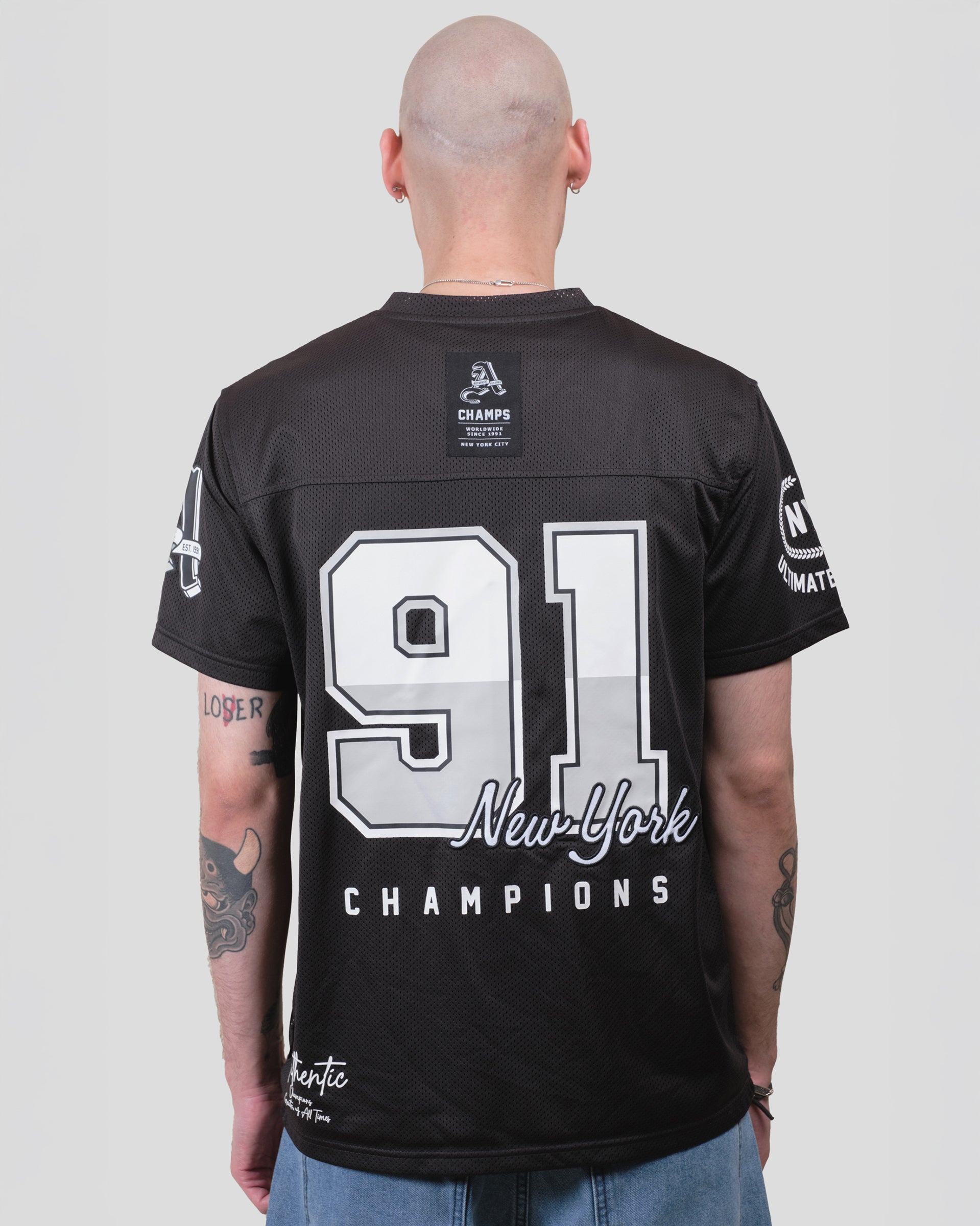 NY Mesh Football Jersey | Brooklyn Cloth