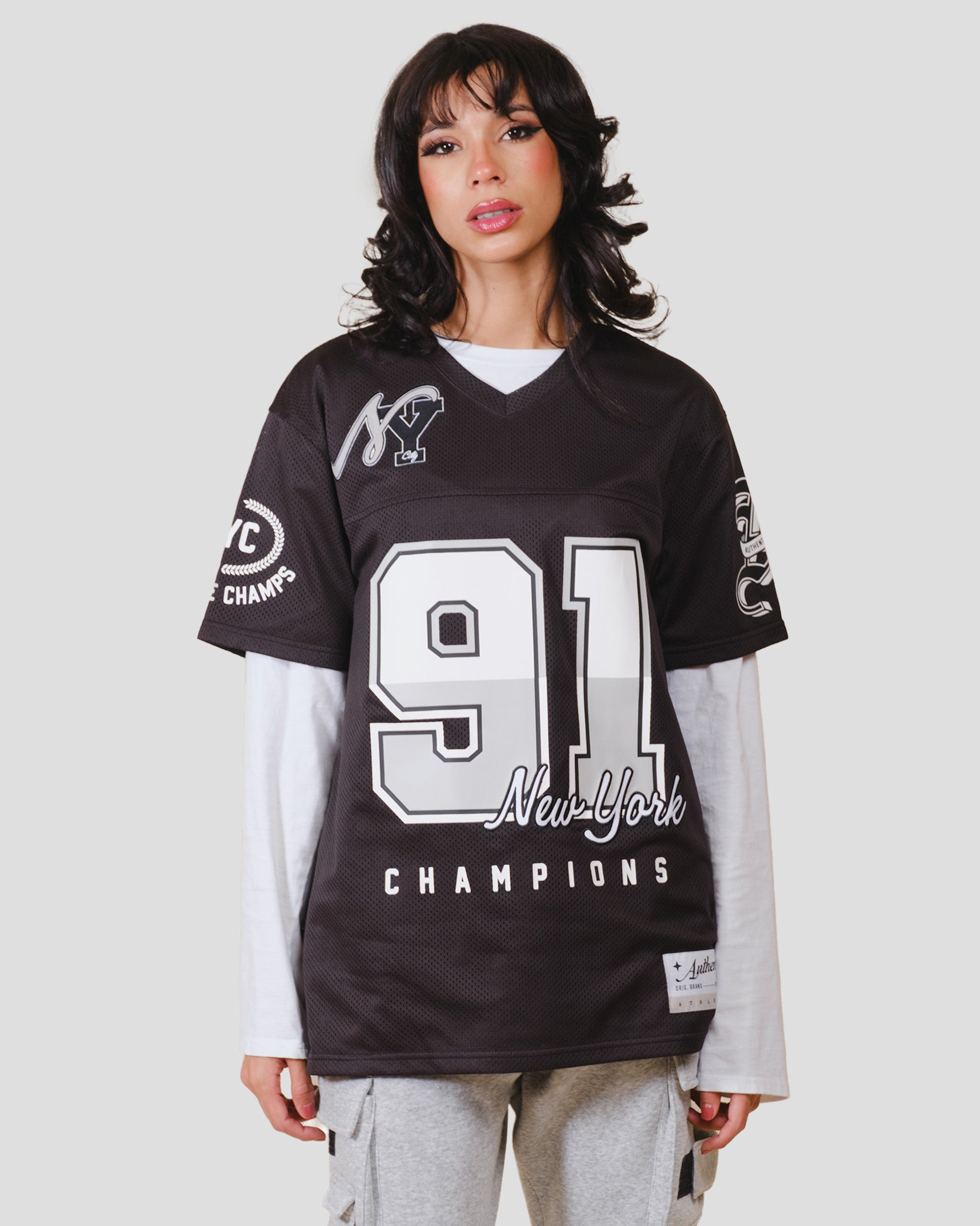 NY Mesh Football Jersey | Brooklyn Cloth