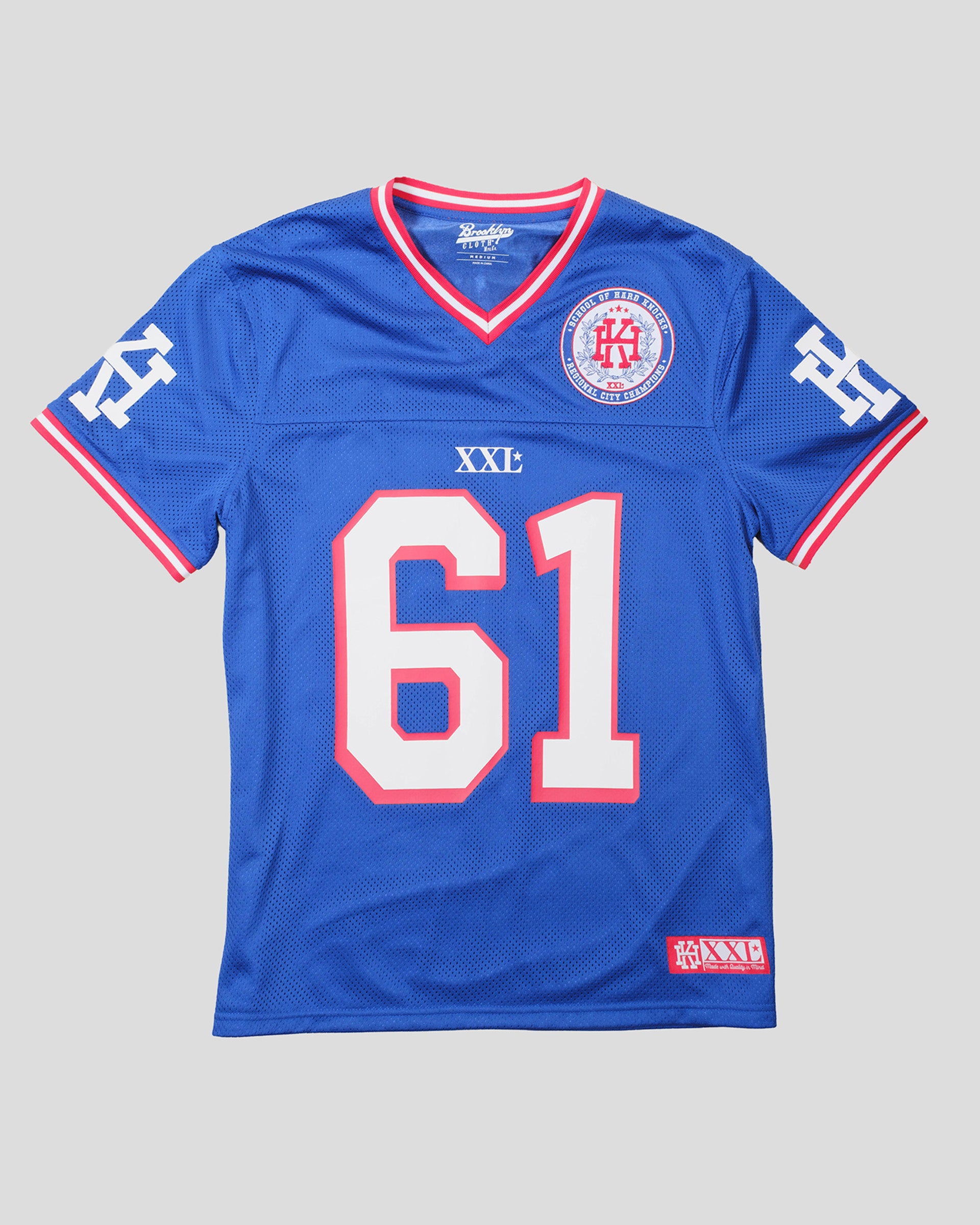  hard knocks football jersey with number detail #color_royal-blue