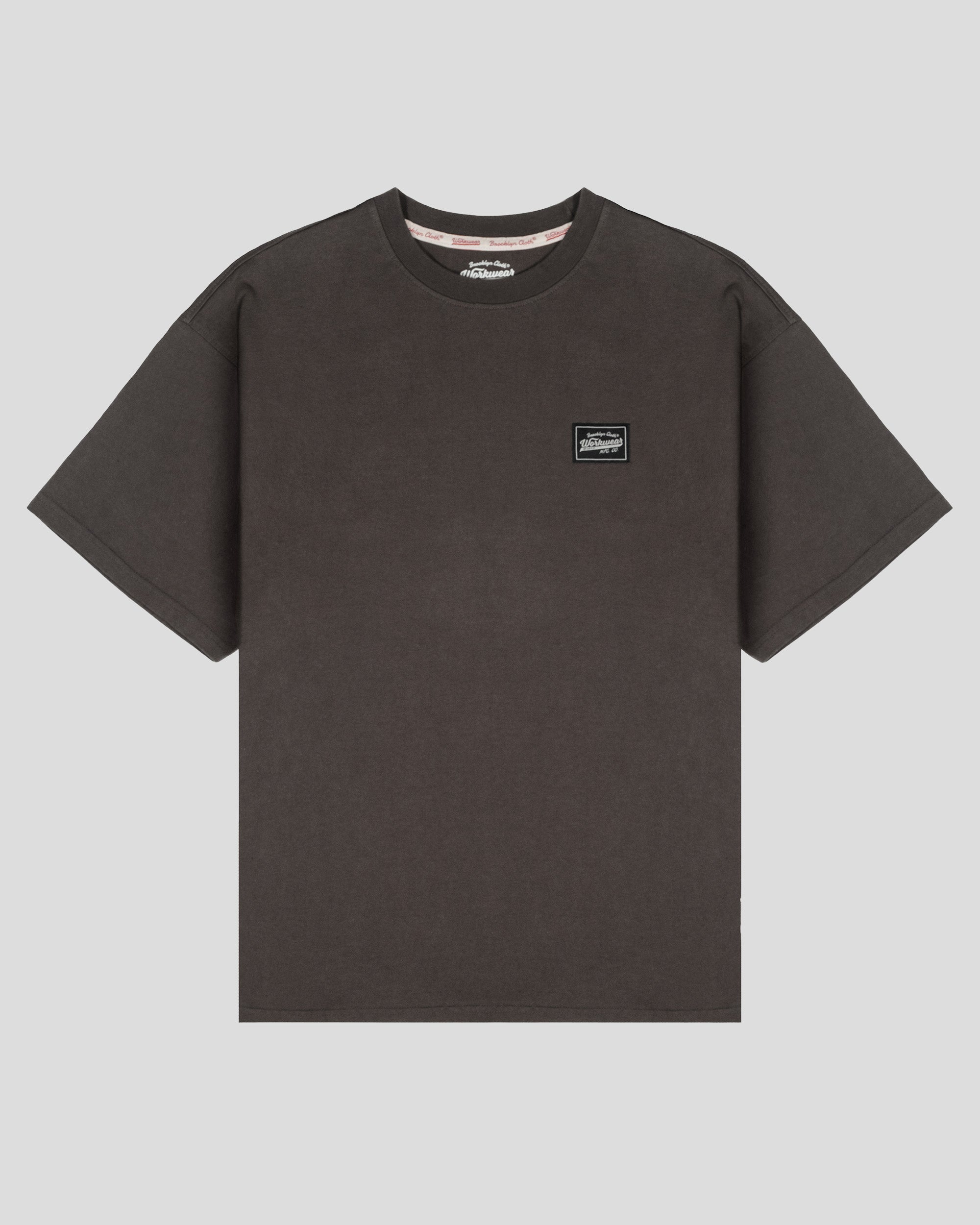 Premium Heavy Weight Workwear Compass Tee | Brooklyn Cloth