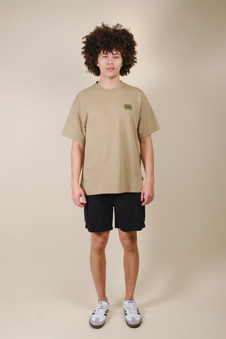 High quality t-shirt made from premium quality 100% cotton jersey 
#color_olive-grey