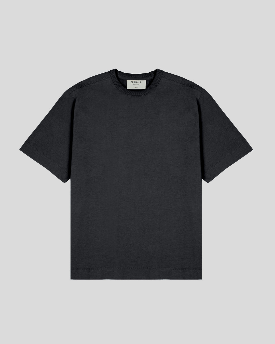 The Daily Heavyweight Cotton Crewneck Tee - Black