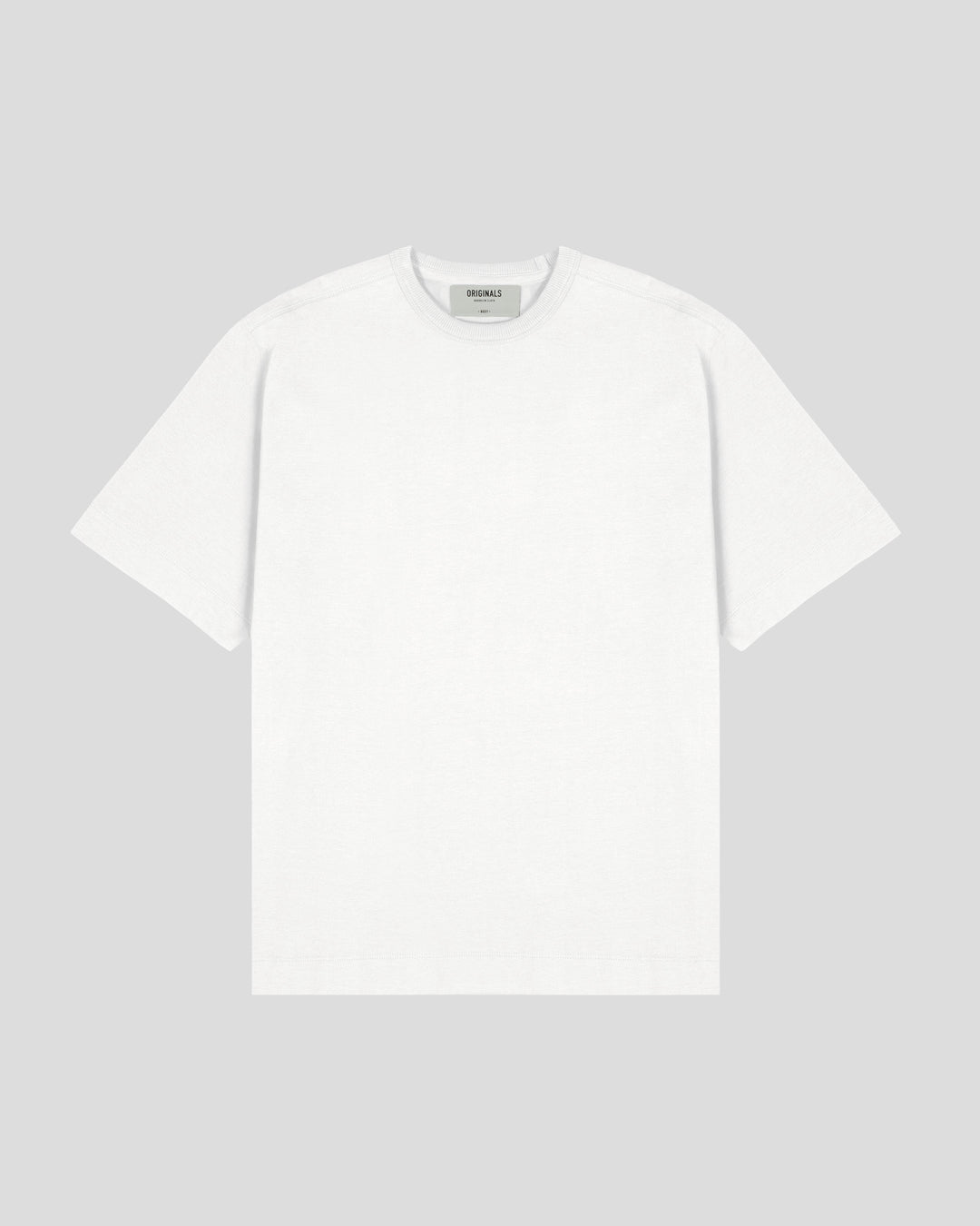 The Daily Heavyweight Cotton Crewneck Tee - White