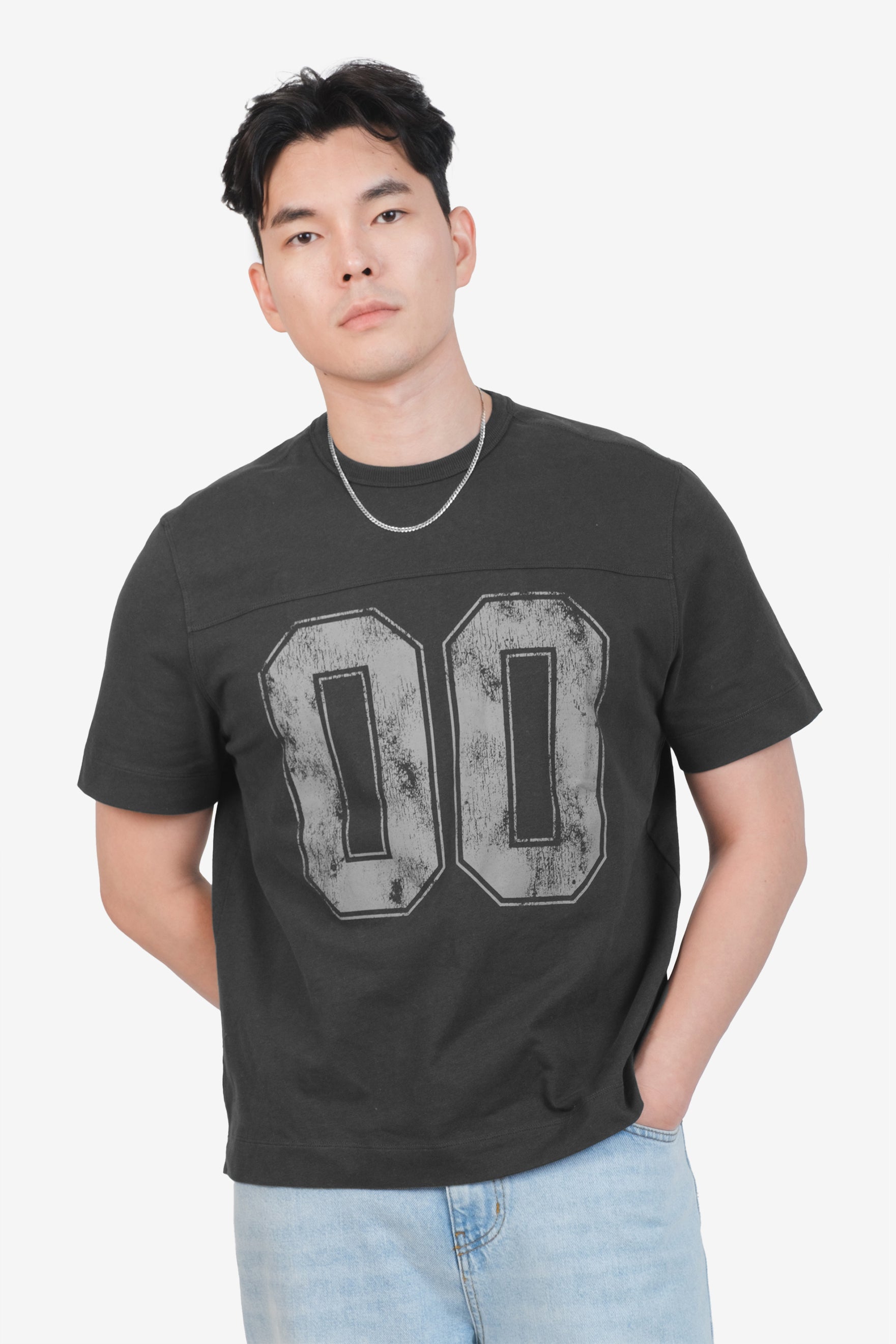 Boxy 00 Football Tee | Men's Tops | Brooklyn Cloth
