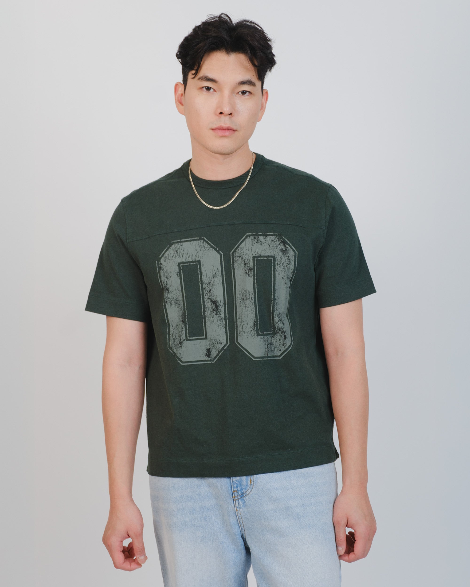 Boxy 00 Football Tee | Men's Tops | Brooklyn Cloth