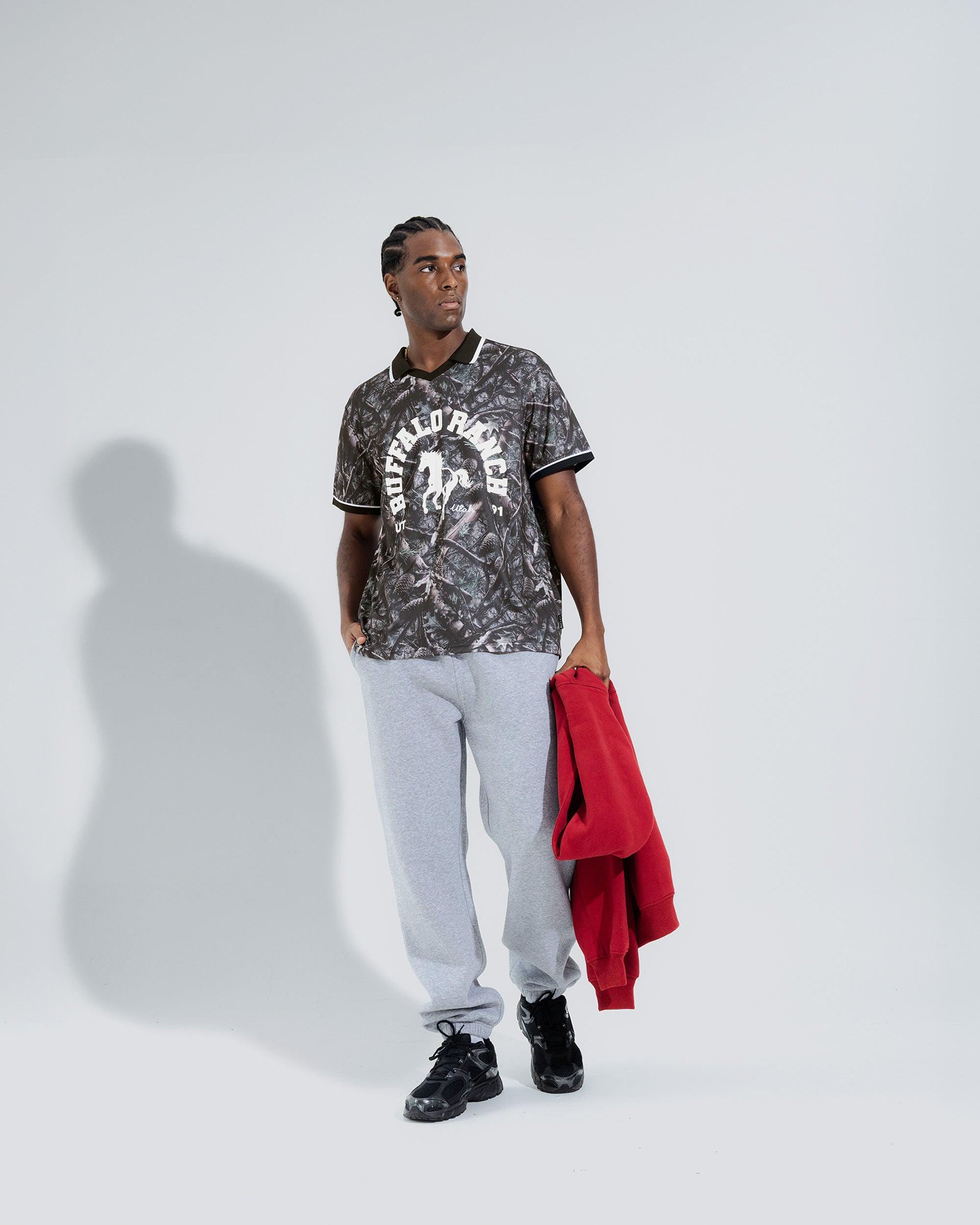 Buffalo Camo Soccer Jersey in Photo camo