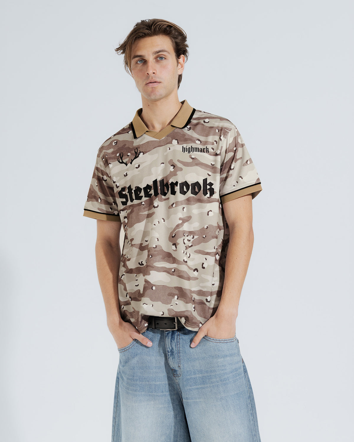 Steelbrook Soccer Jersey in Desert camo