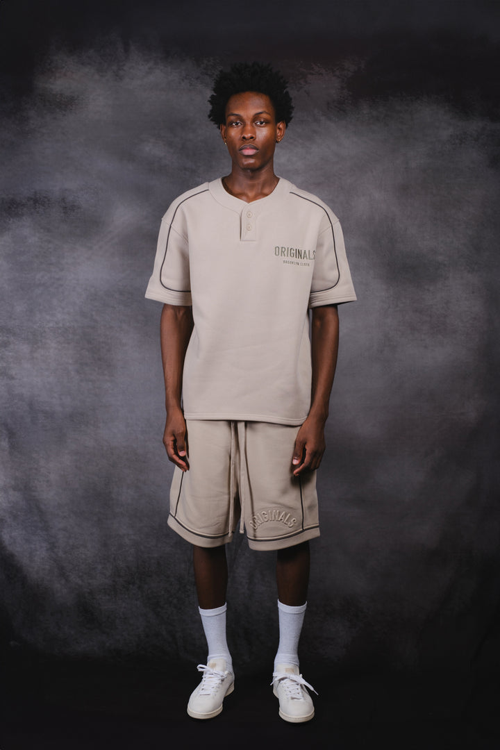 Loose-fit Originals baseball shirt for men
#color_pumice-stone