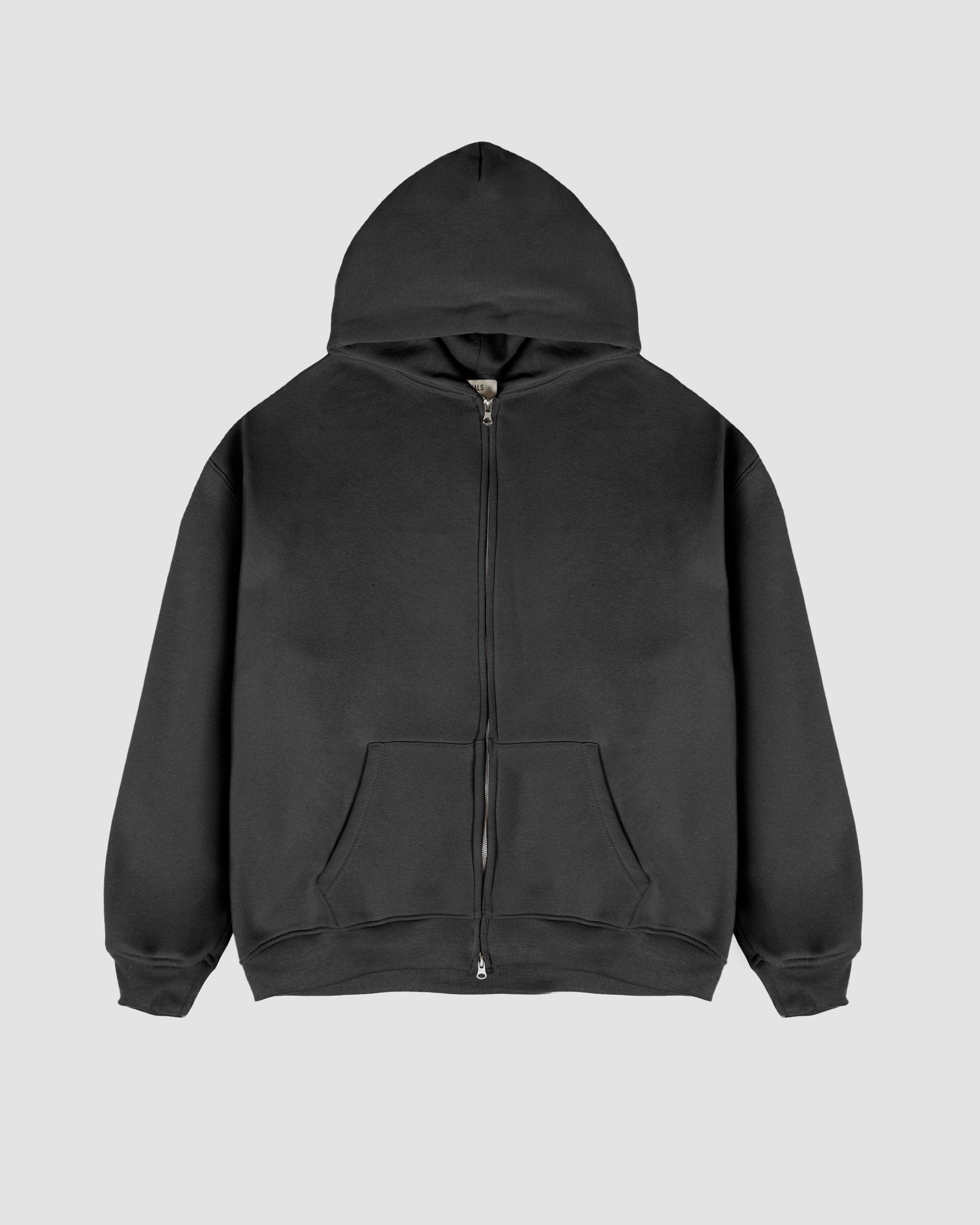 Originals Heavy Weight Boxy Zip Hoodie | Brooklyn Cloth
