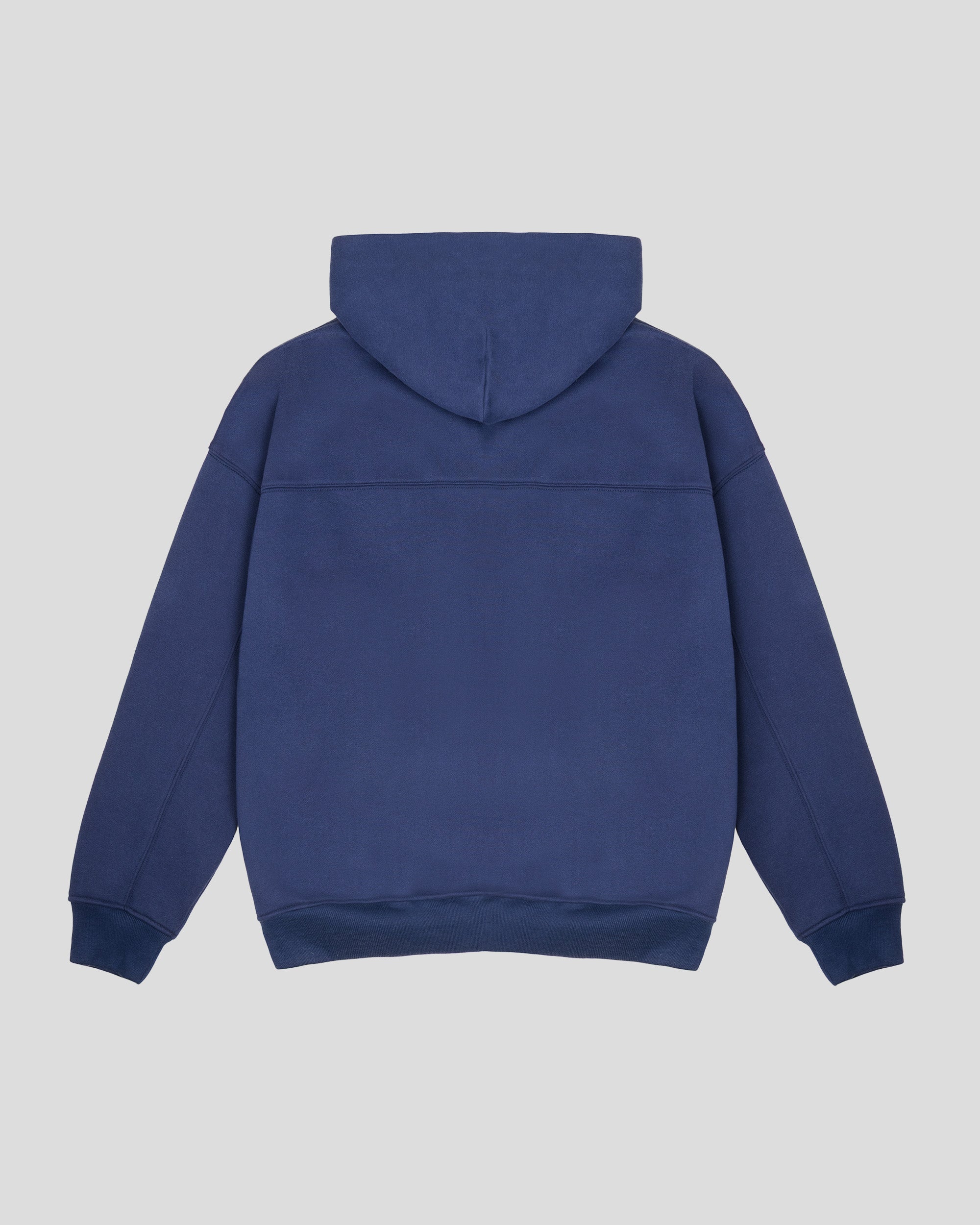 Originals Heavy Weight Boxy Zip Hoodie in Navy