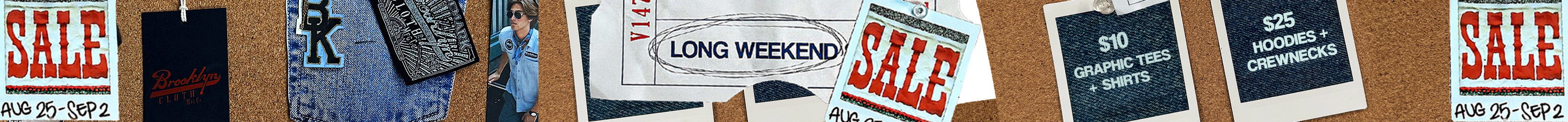 brooklyn cloth labor day sale