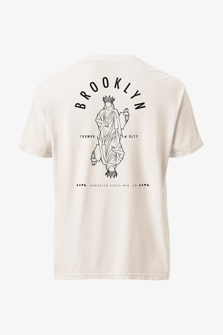 White Ivory Brooklyn Tee
