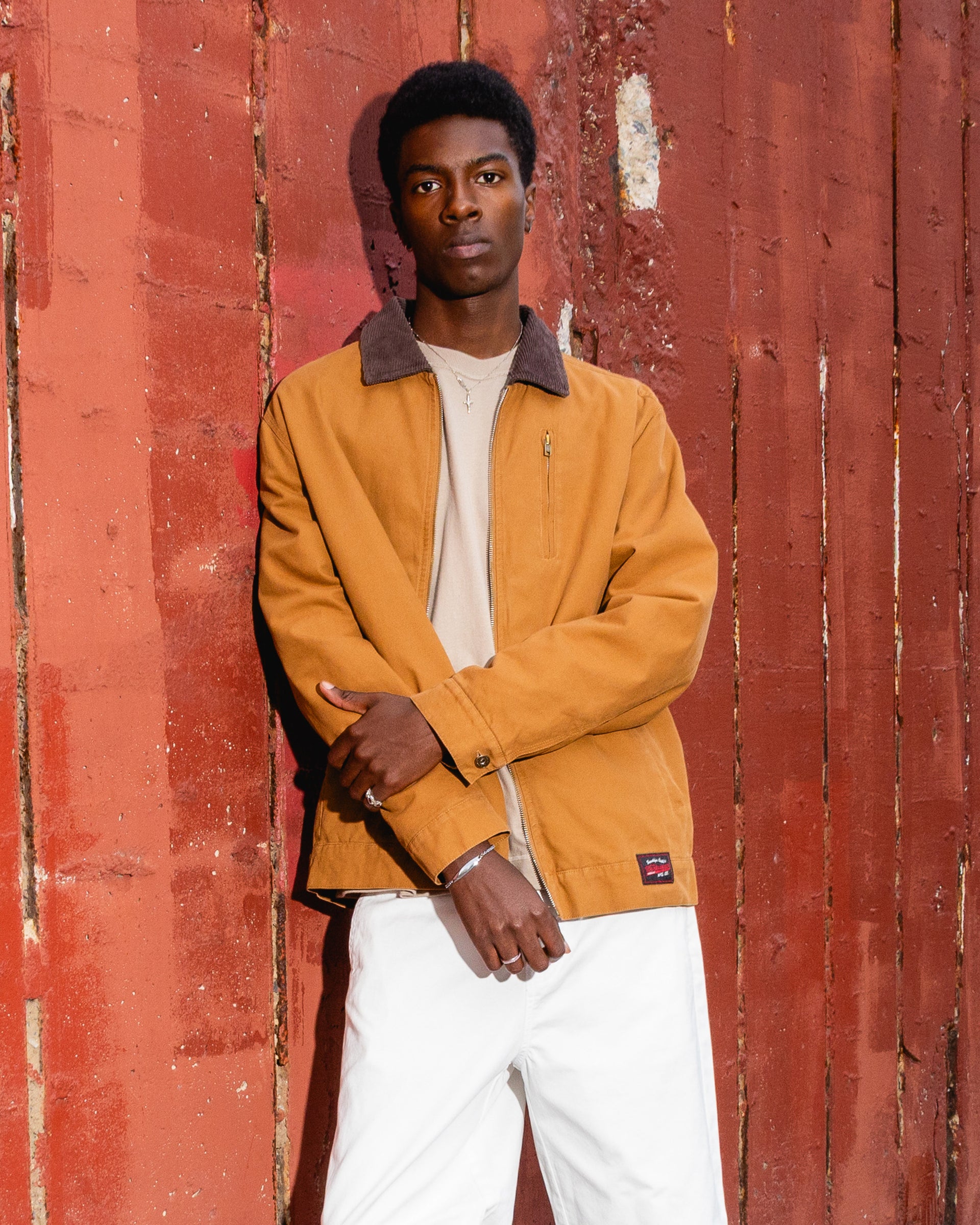 Lined Washed Canvas Jacket