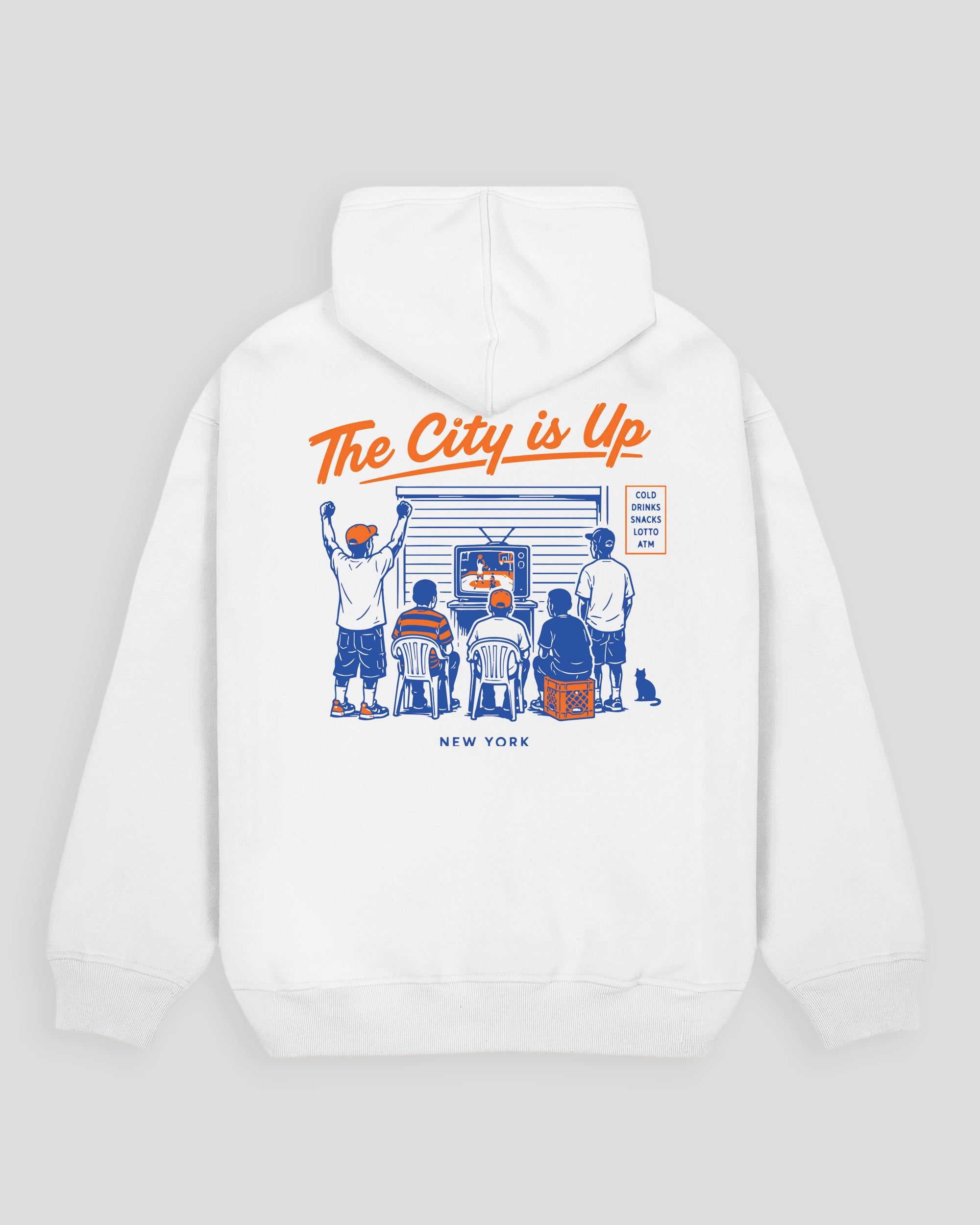 The City is Up Hoodie | New York Graphic Hoodie | Brooklyn Cloth