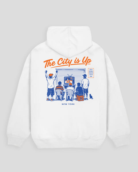 The City is Up Hoodie | New York Graphic Hoodie | Brooklyn Cloth