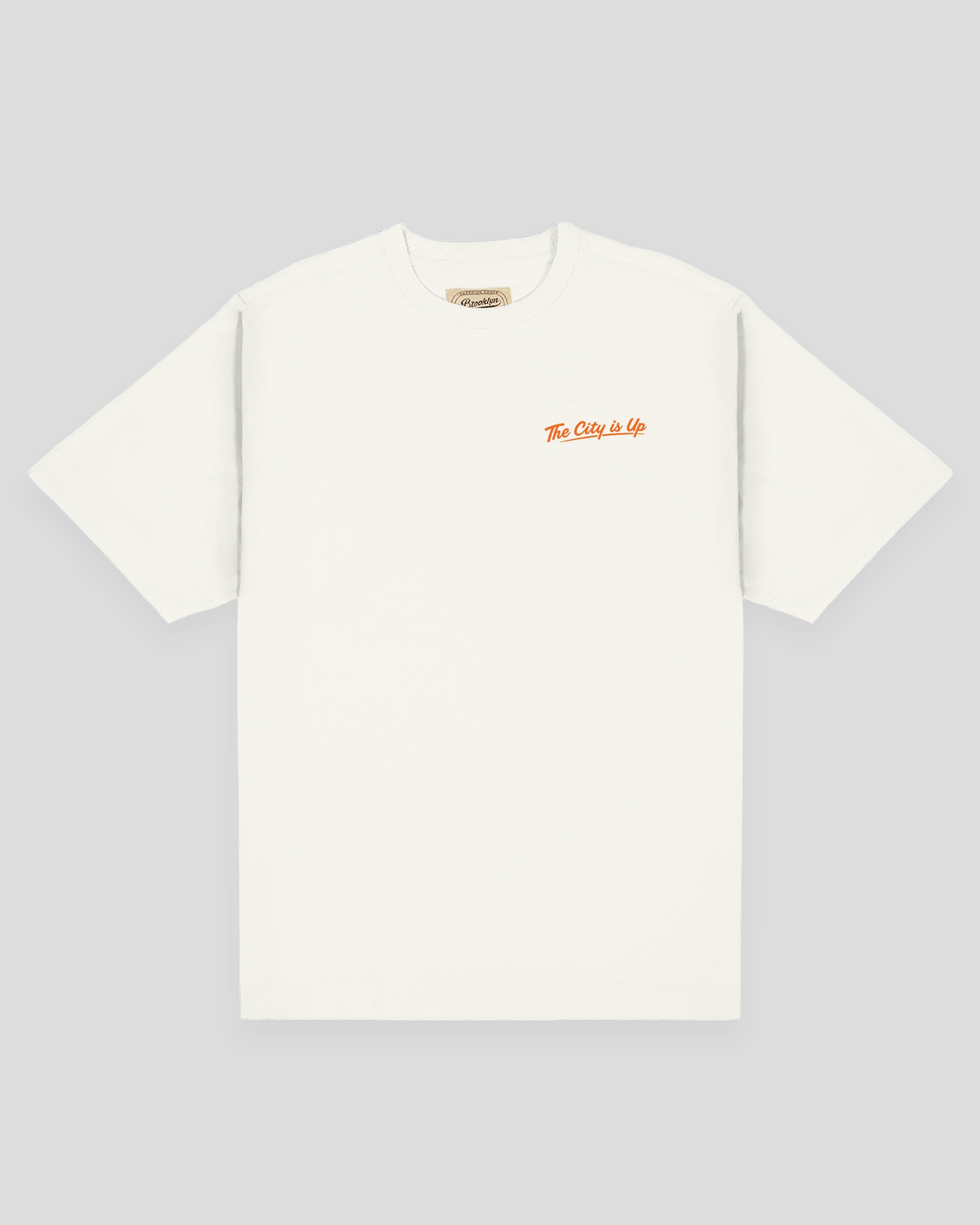 The City is Up Tee - Ivory White