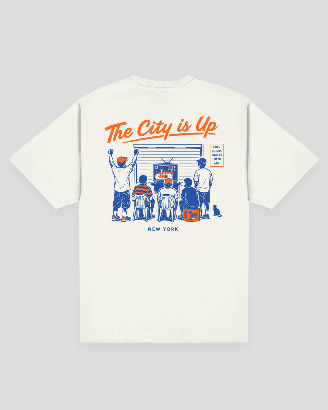 The City is Up Tee - Ivory White - Ivory White