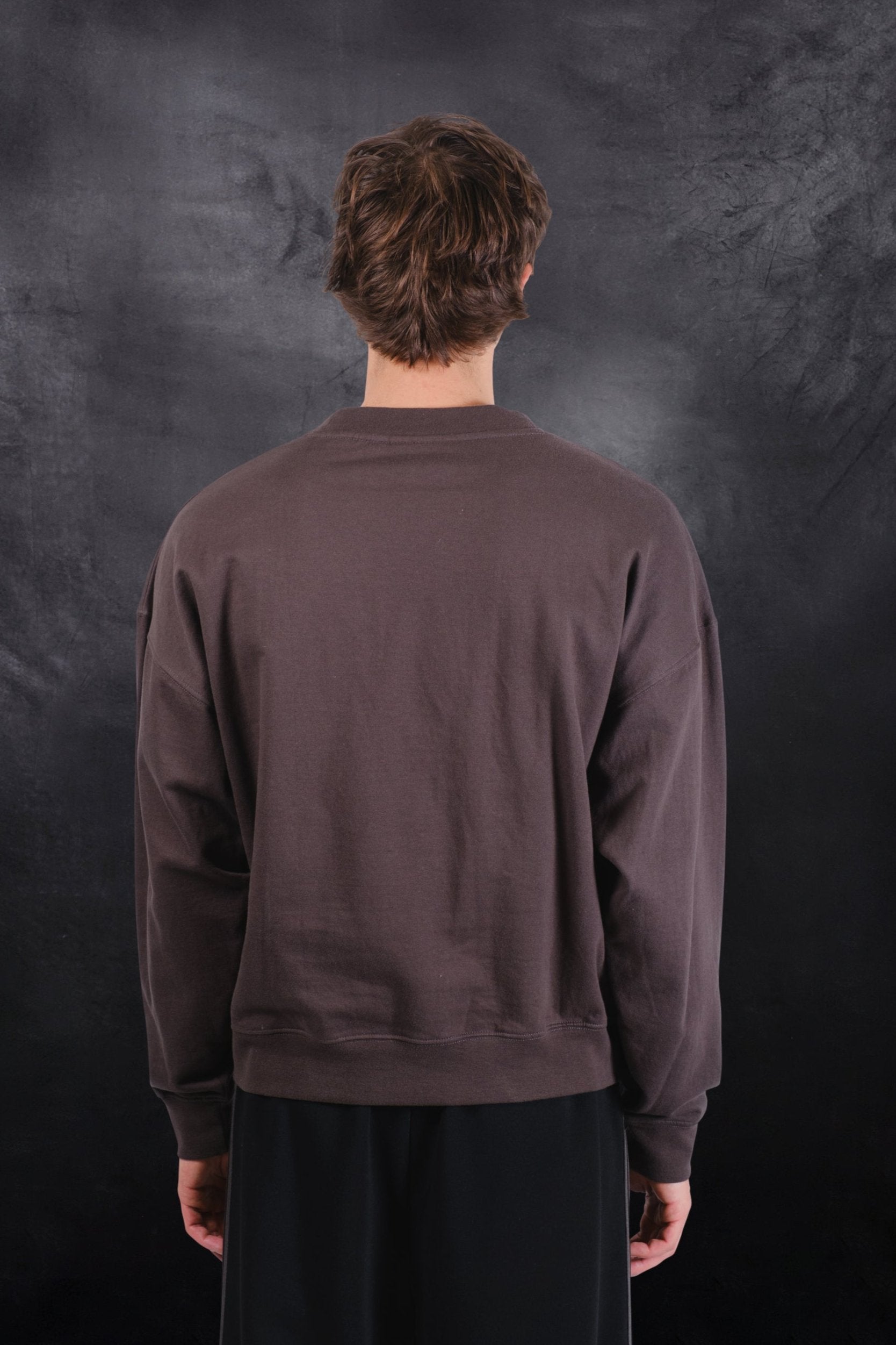 Brooklyn Cloth Originals Crew with satin applique design
#color_dusty-black