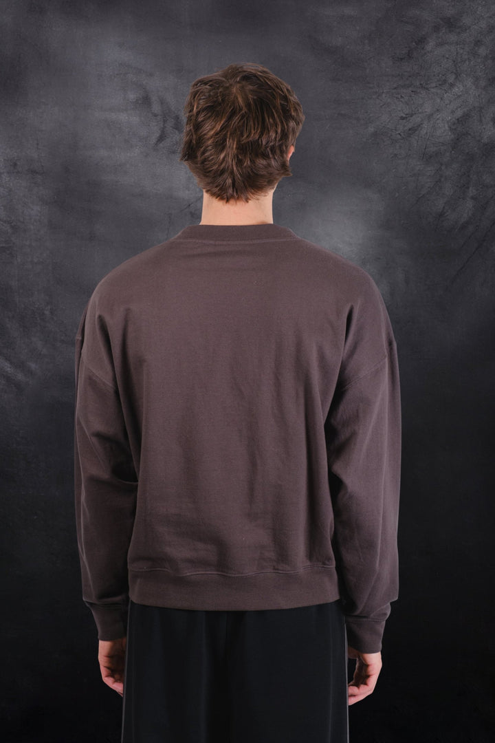 Brooklyn Cloth Originals Crew with satin applique design
#color_dusty-black