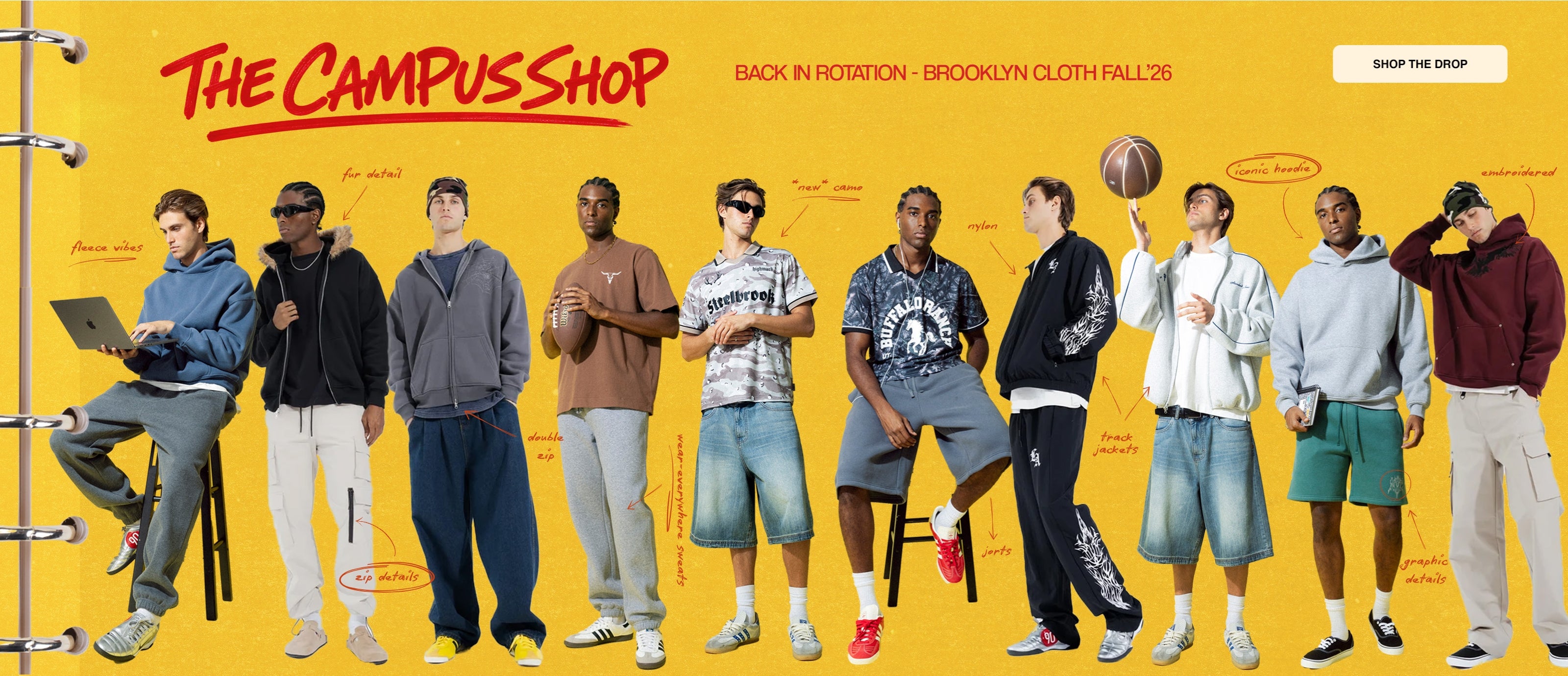 brooklyn cloth back to campus