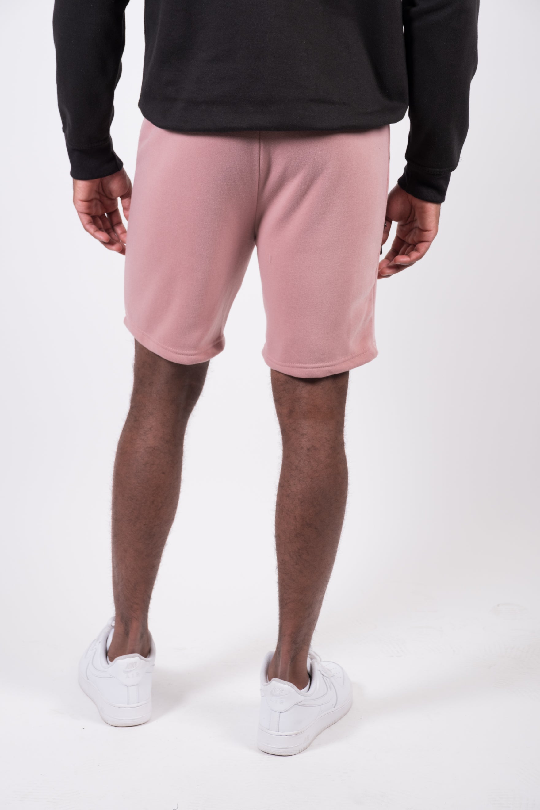 Brooklyn Cloth Heat Seal Zip Pocket Shorts with relaxed fit for men
#color_dusty-rose