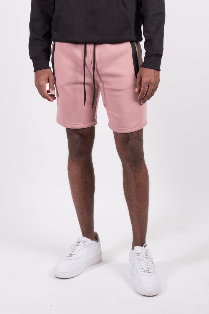 Brooklyn Cloth men’s shorts with heat-sealed zipper and adjustable waist
#color_dusty-rose