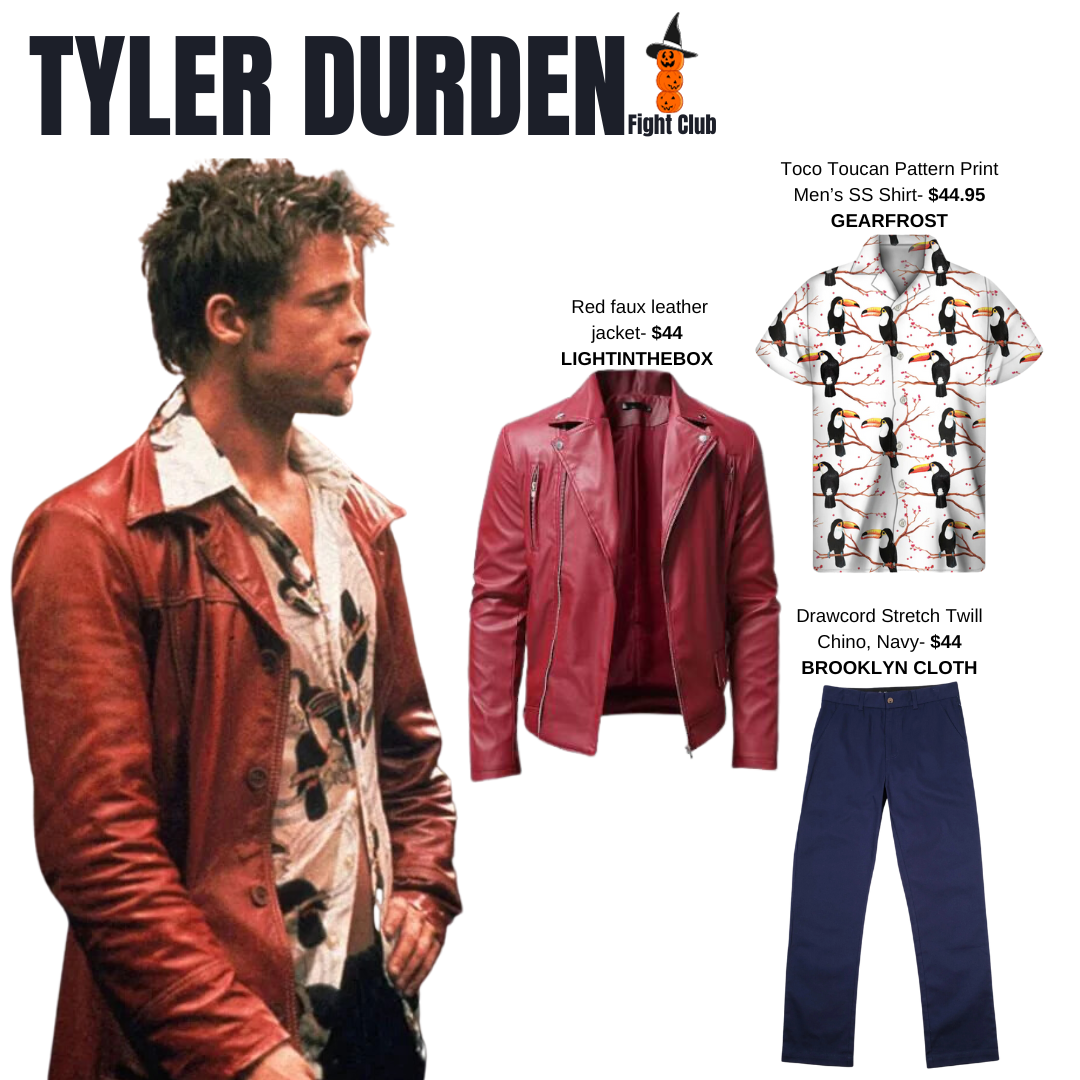 brooklyn cloth DIY halloween Tyler Durden